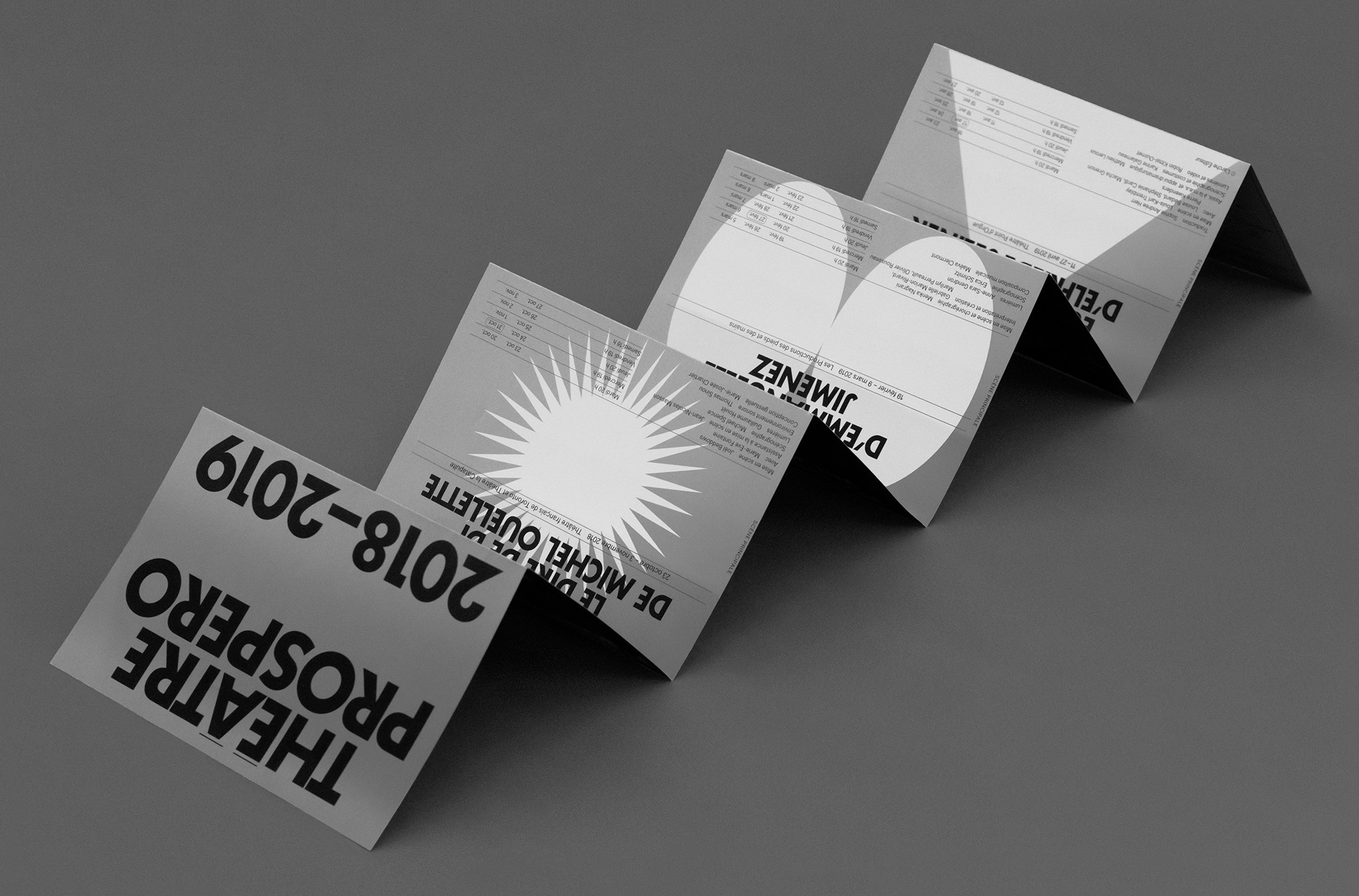 Théâtre Prospero, Season 18-19. Designed at Principal