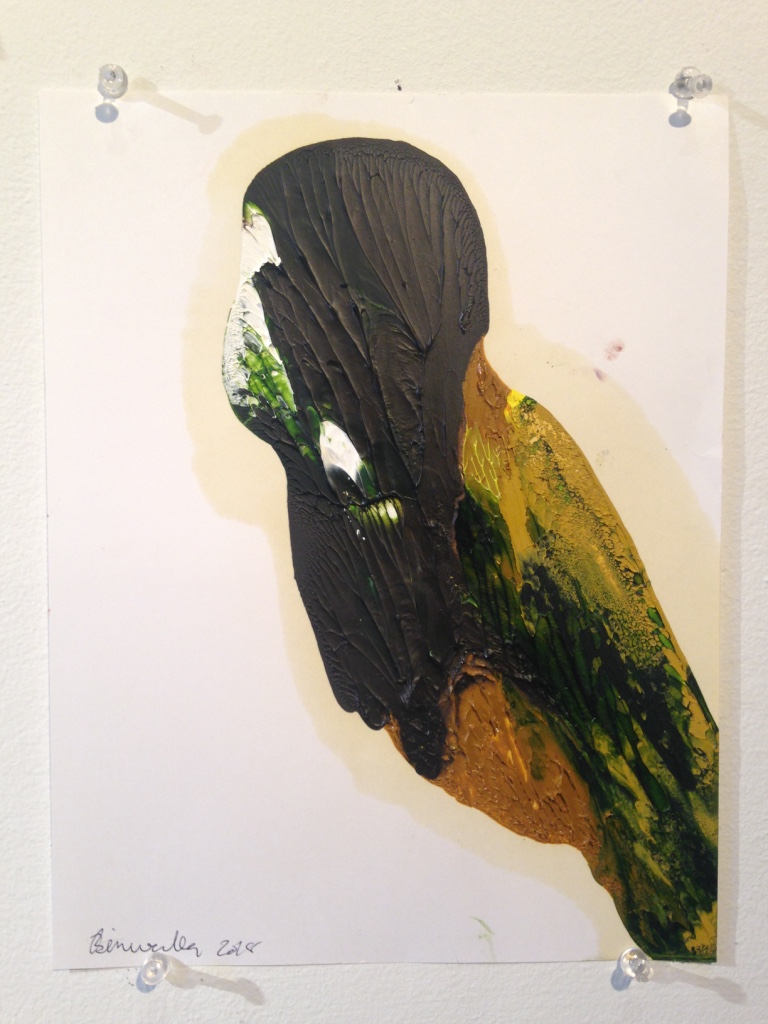 oil paint on paper, 8.5"x 11", 2018