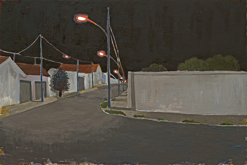 Rua 20 Av. 23, 2015, óleo sobre tela, 80 x 120 cm