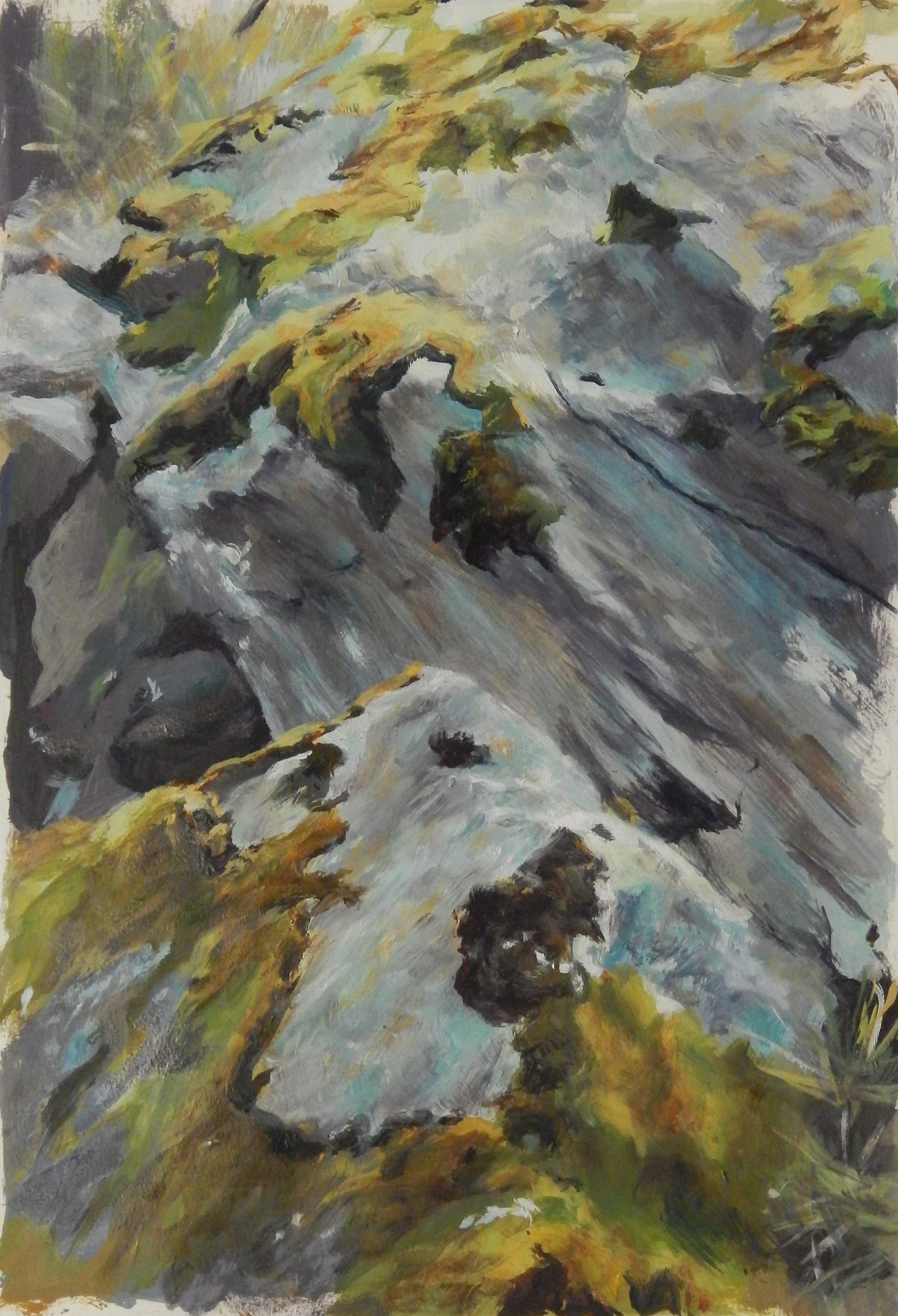 Textura - óleo sobre papel - 30x40 cm