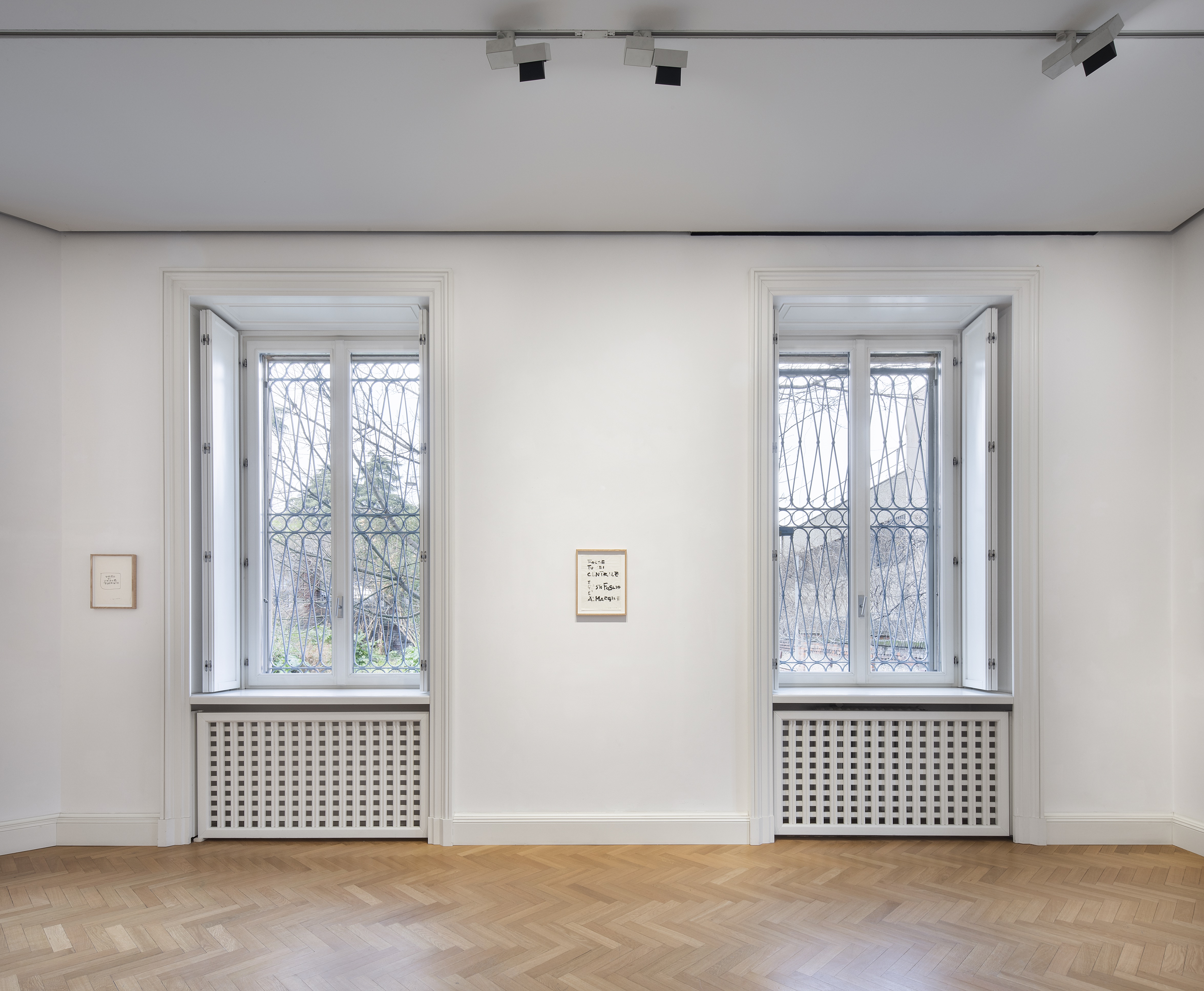 Installation view of Duetto