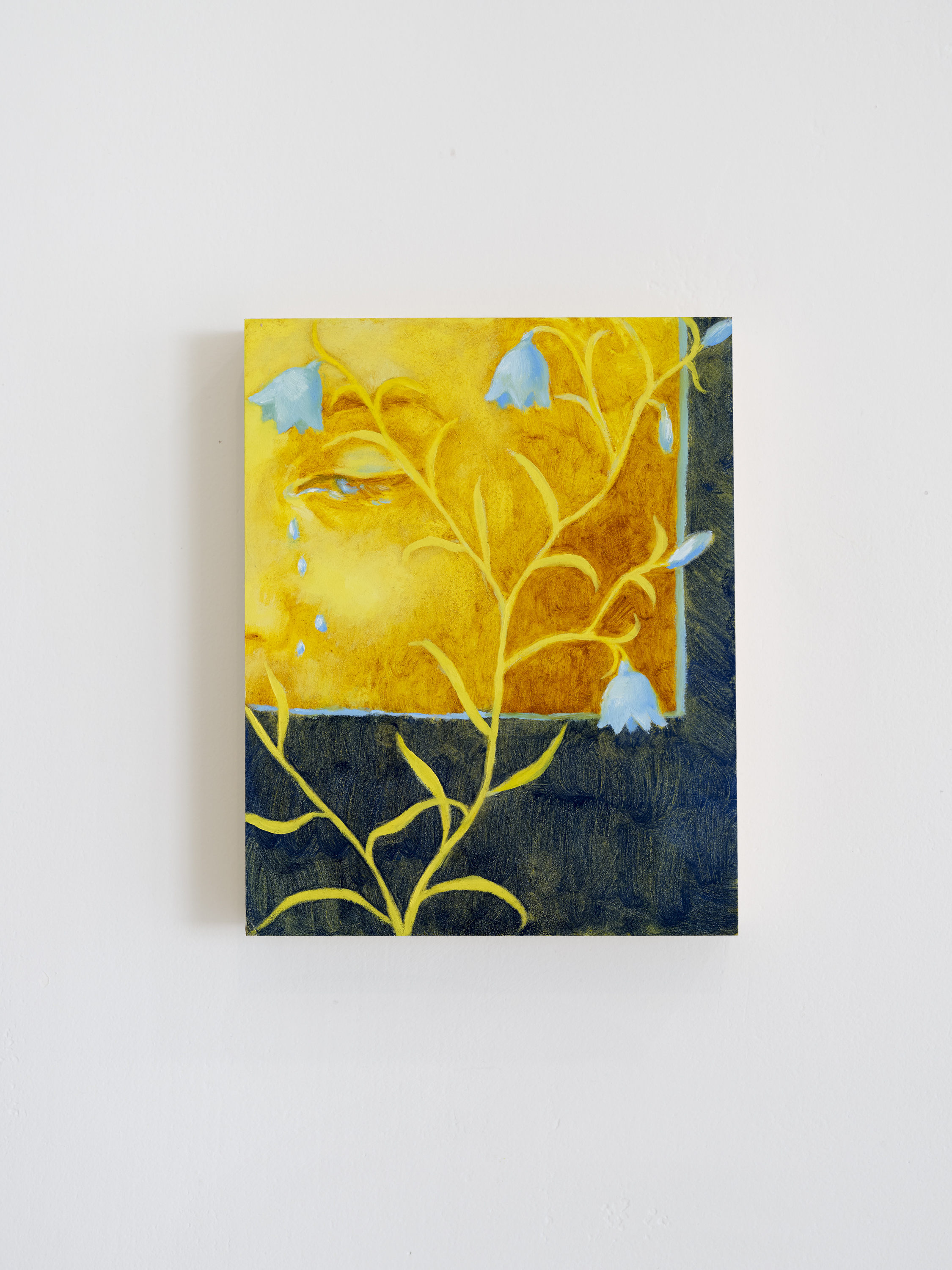 "Bluebells", 10 x 8 inches, oil on board, 2025. $475