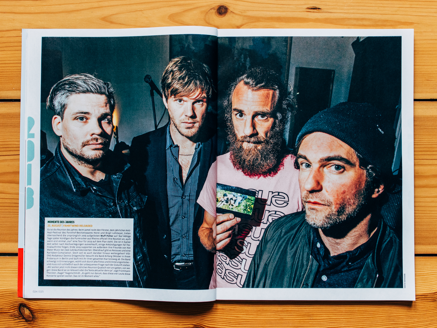 VISIONS / Muff Potter Comeback / Oktober 2018