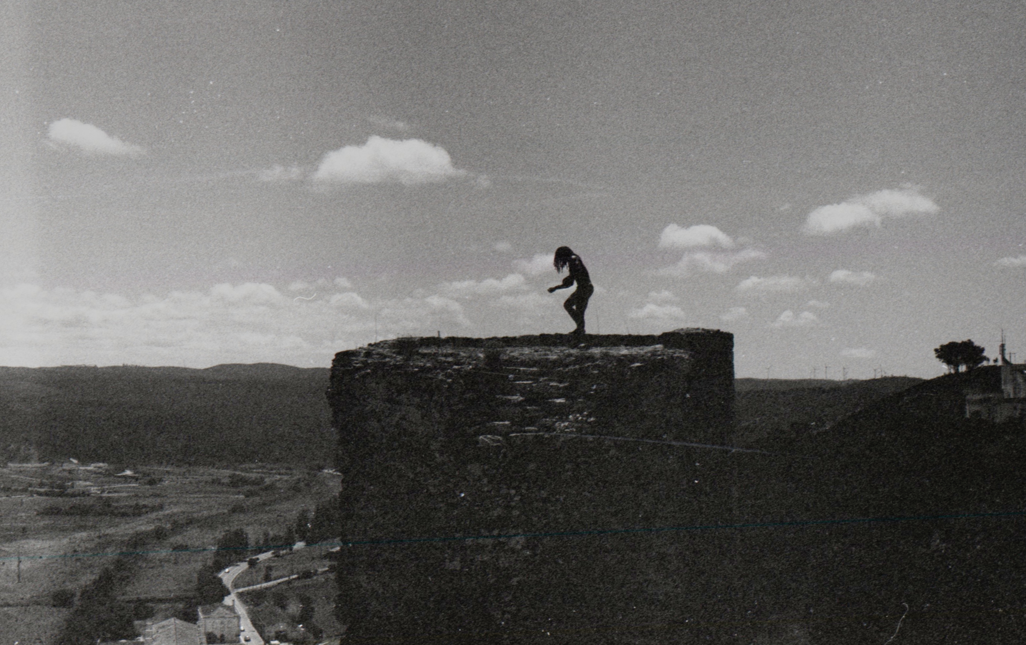  Oblivious to the plotline, she focuses on the finger that points