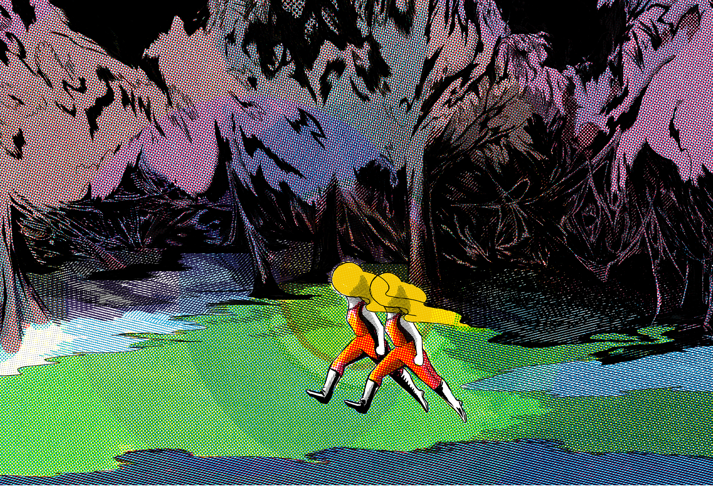 Across the night Together