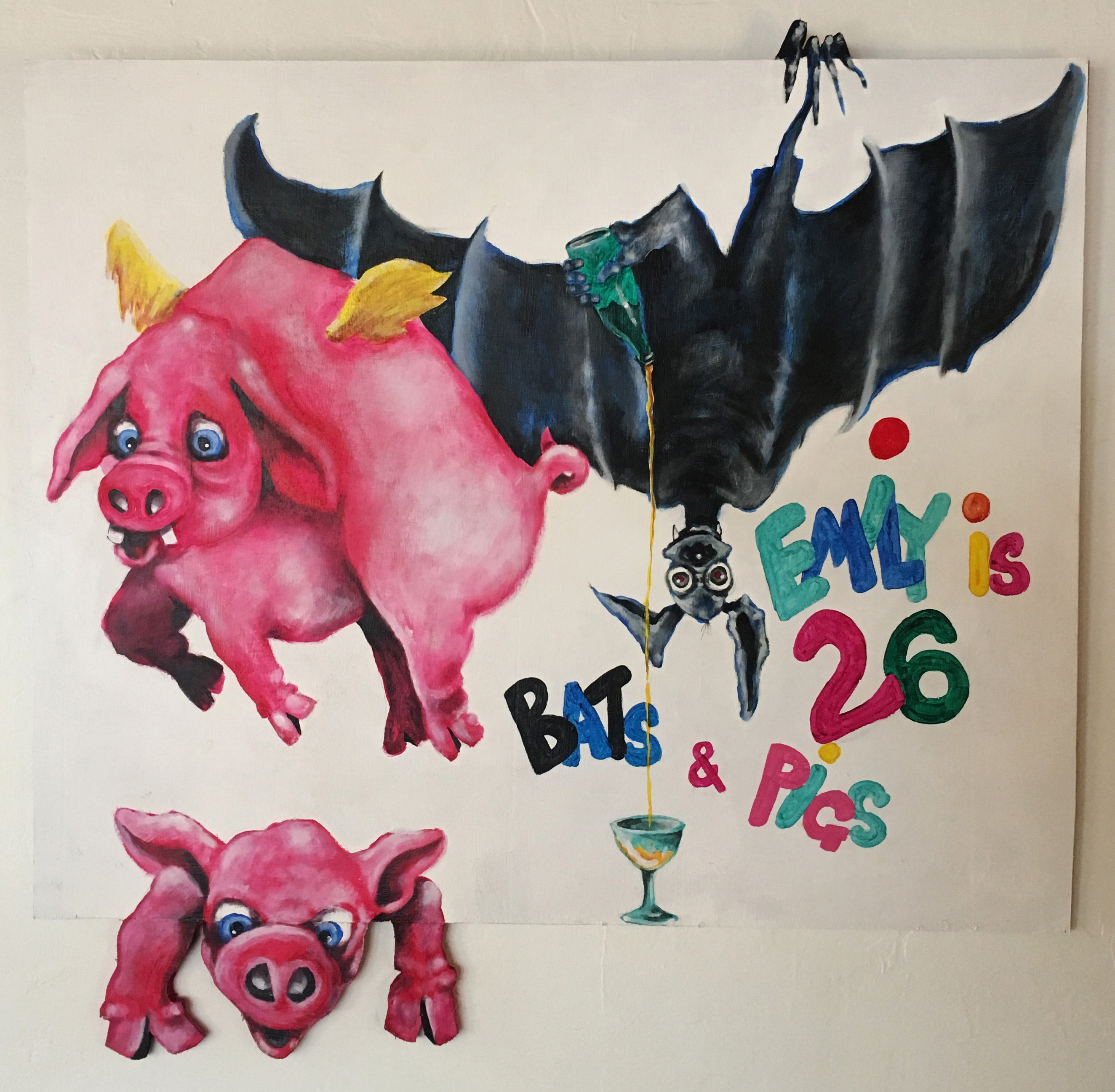  Acrylic on panel – 28” x 34” 