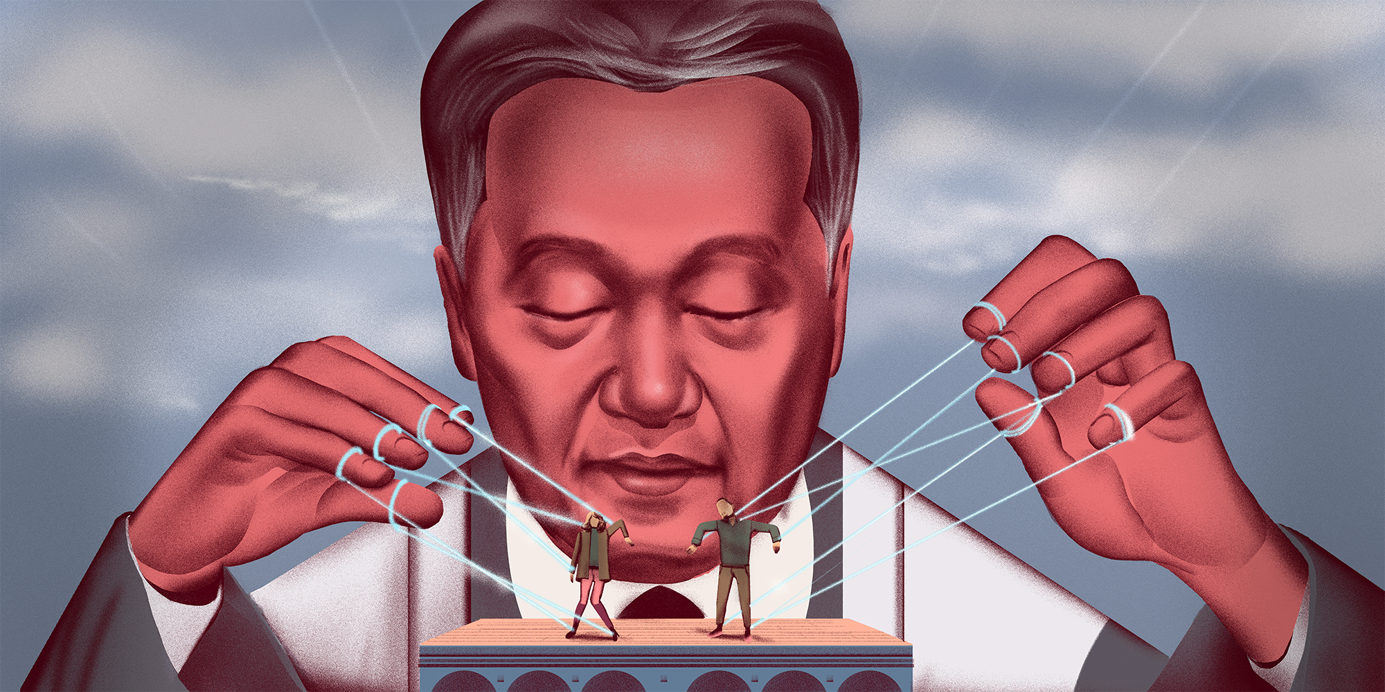 'You were trained to obey' - Illustration by Richard A. Chance