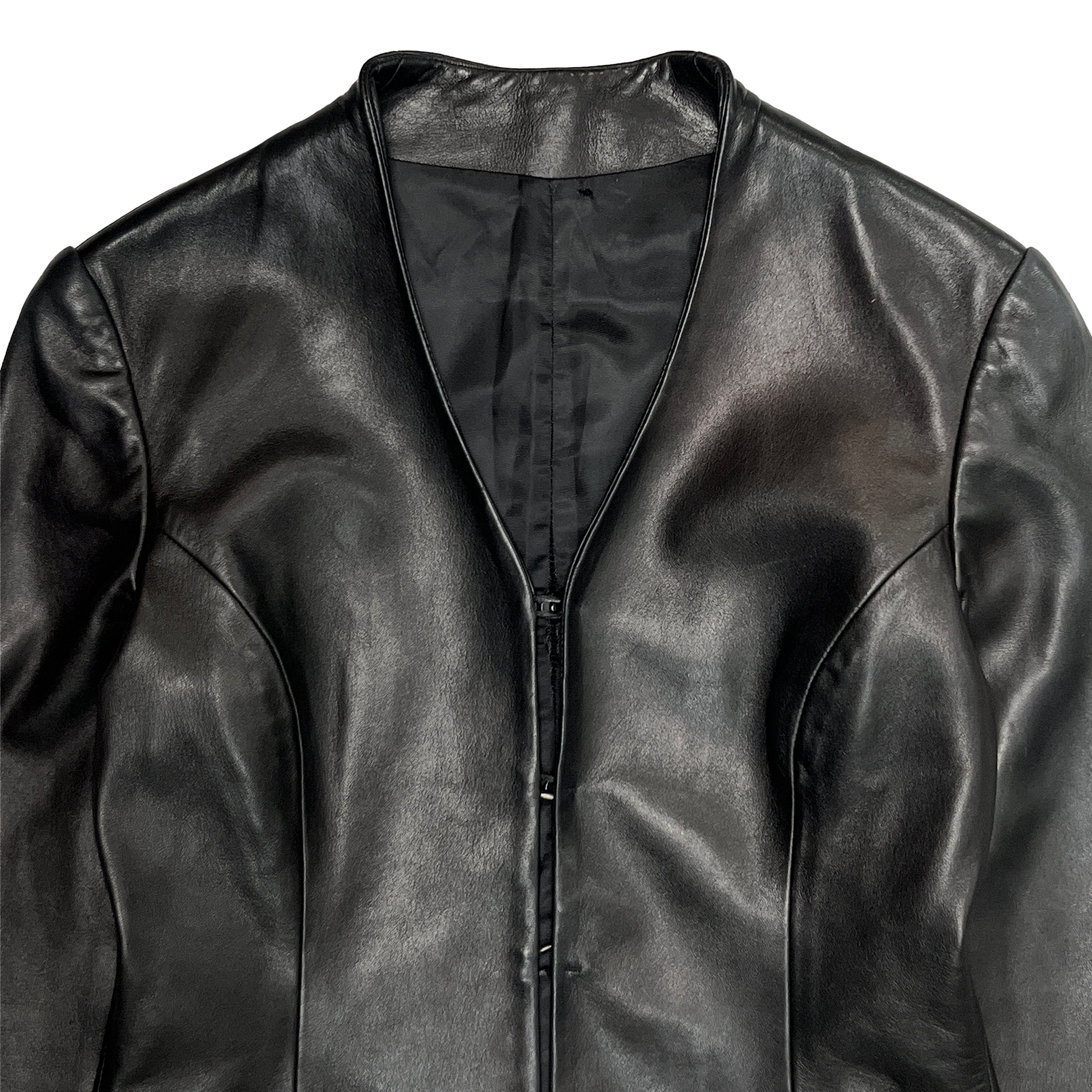 Ruffo research A.F. Vandevorst期　レザーシャツ Ruffo research A.F. Vandevorst期 レザーシャツ