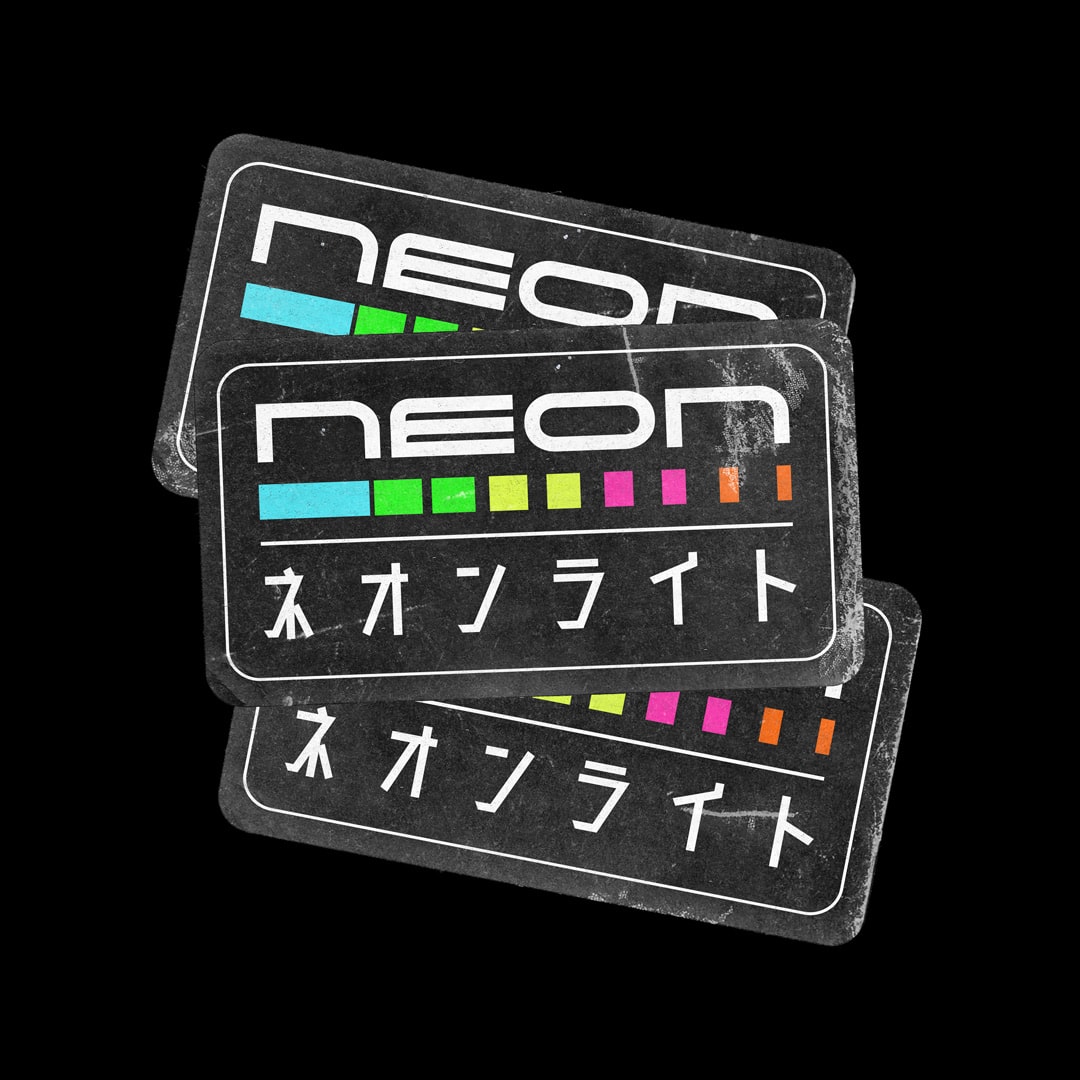 Neon Sticker Concept