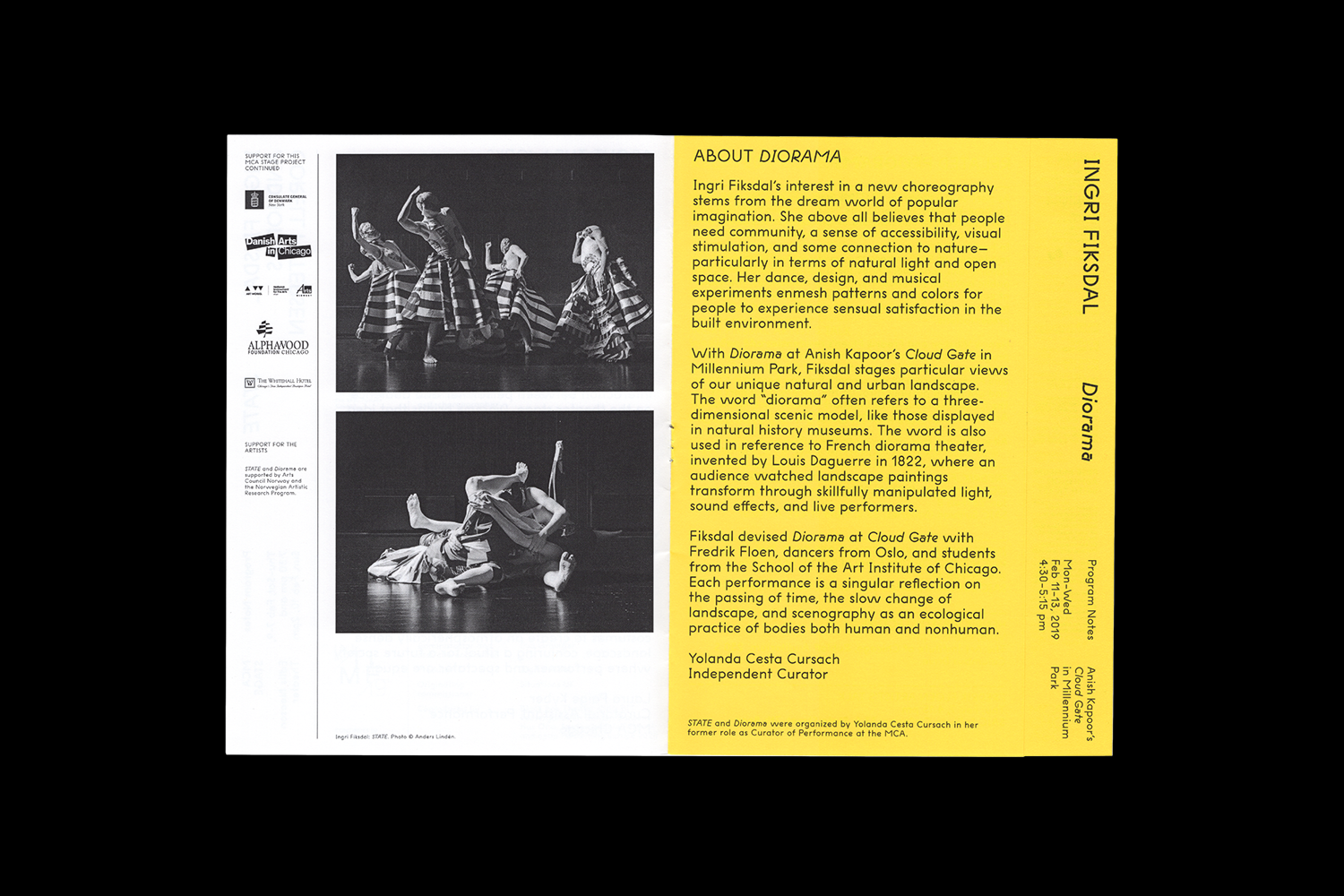 MCA STAGE PERFORMANCE BROCHURE