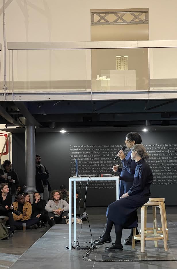 Presentation of our research project FAIRE ET CUISINER - implementation of community kitchens in social housing at the Pavillon de l'Arsenal