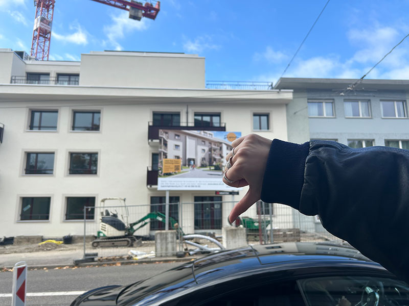 Eint&ouml;nige und &uuml;berteuerte Neubauten nehmen dem Stadtkreis seinen Charme und seine Zug&auml;nglichkeit.