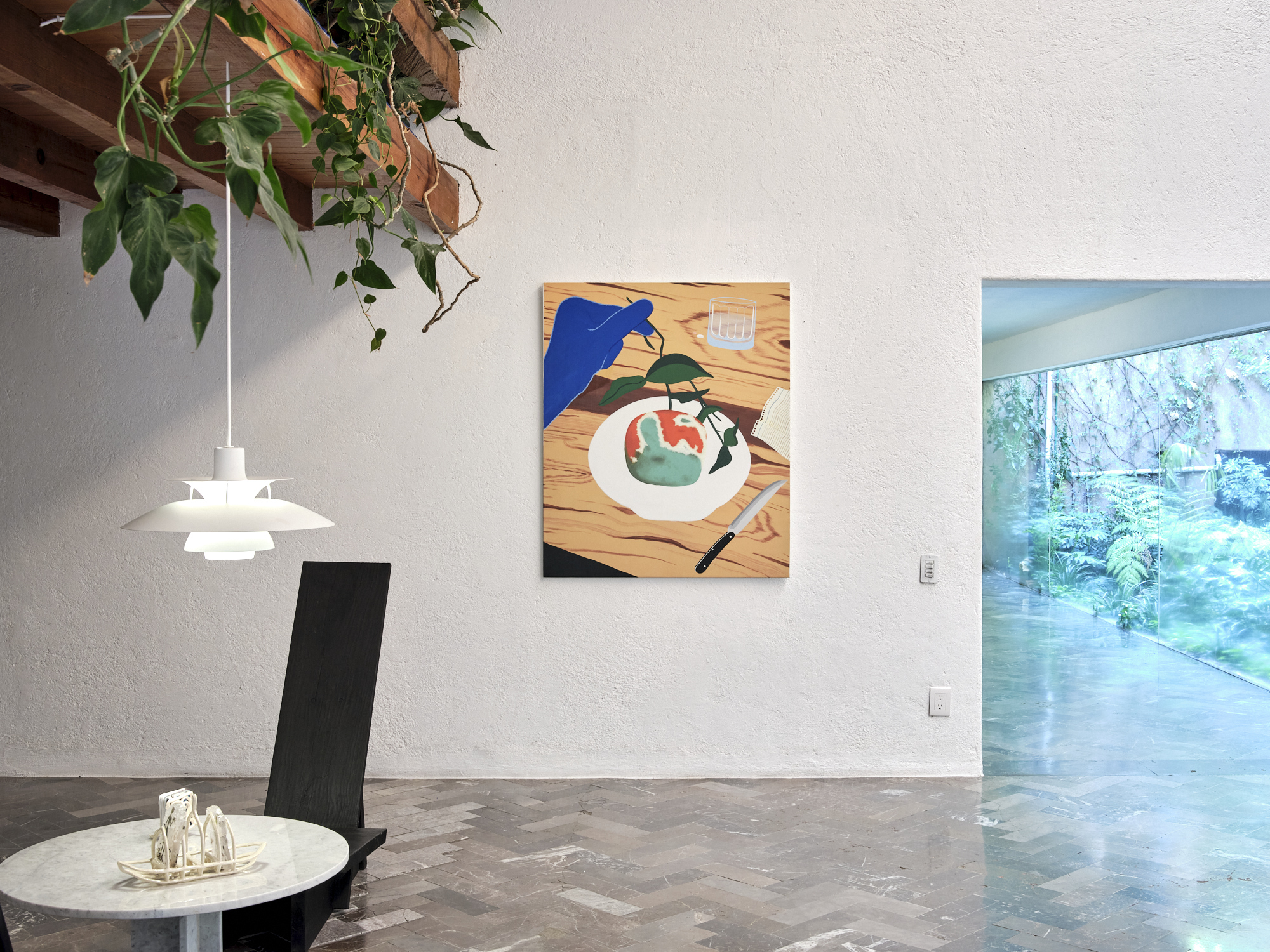 Installation view, Homesick, JO-HS CDMX 2023