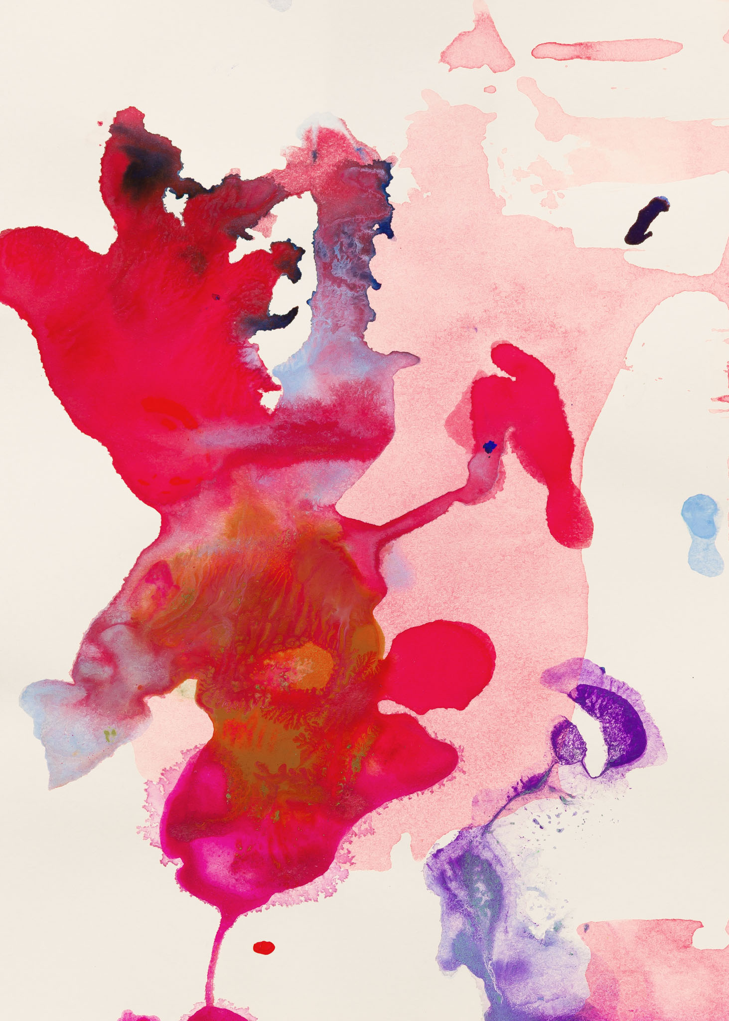 10Acryl auf PapierDIN A4