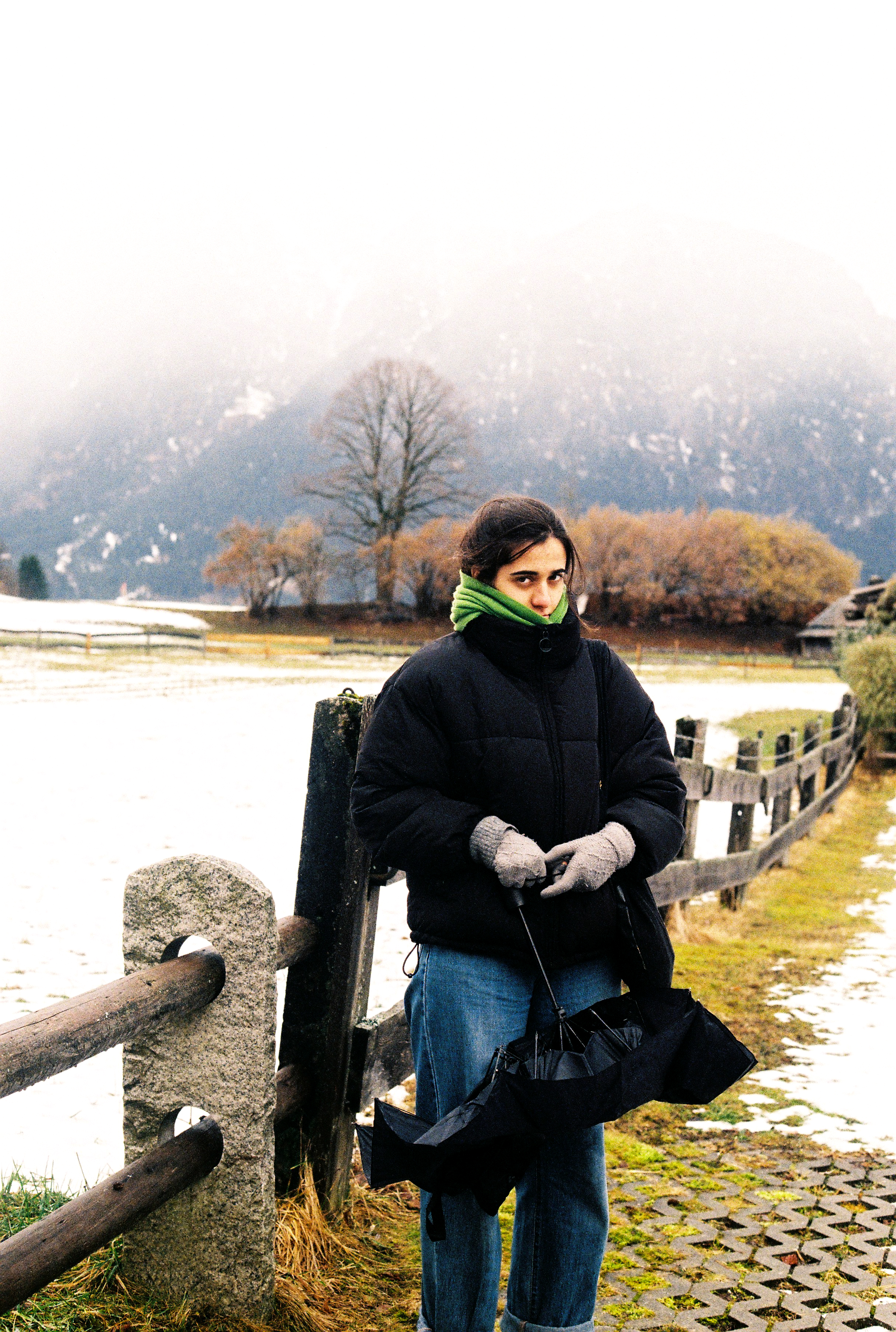 Francisca, Zugspitze Germany, 2020, Canon FTb, FujiFilm