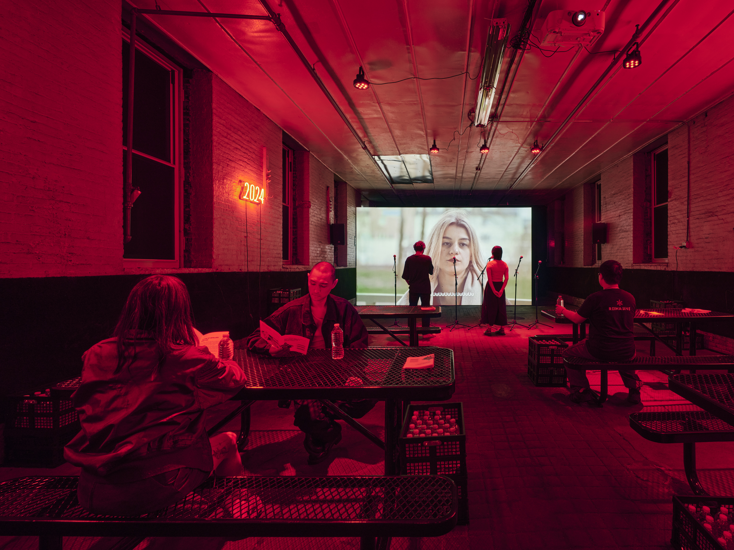 Open Group, "Repeat After Me II," 2022–2024. Installation view at 601Artspace.  Photo by Flaneurshan.studio.