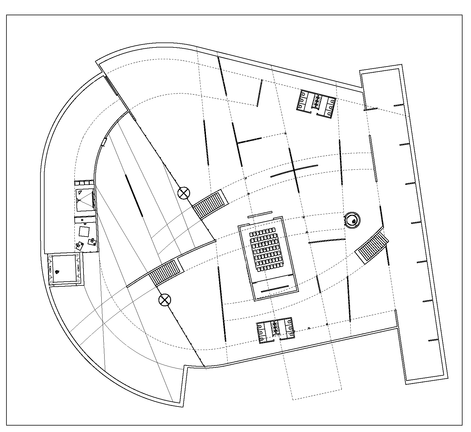 Plan0.1 -- Sub Level. Unconditioned. Galleries.