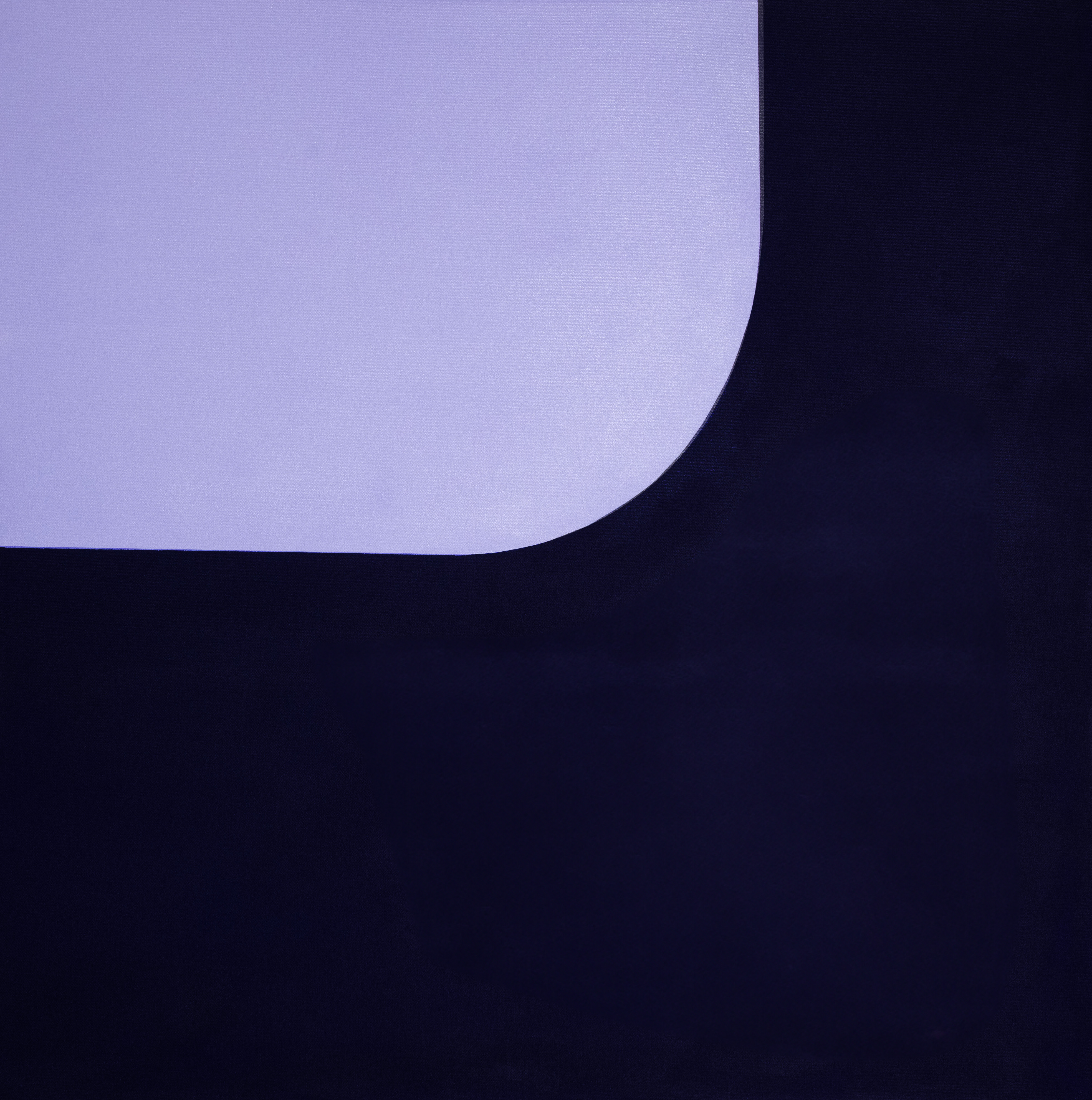 Violet Pocket | 2024 | Acrylic on Shaped Canvas | 100 x 100 cm