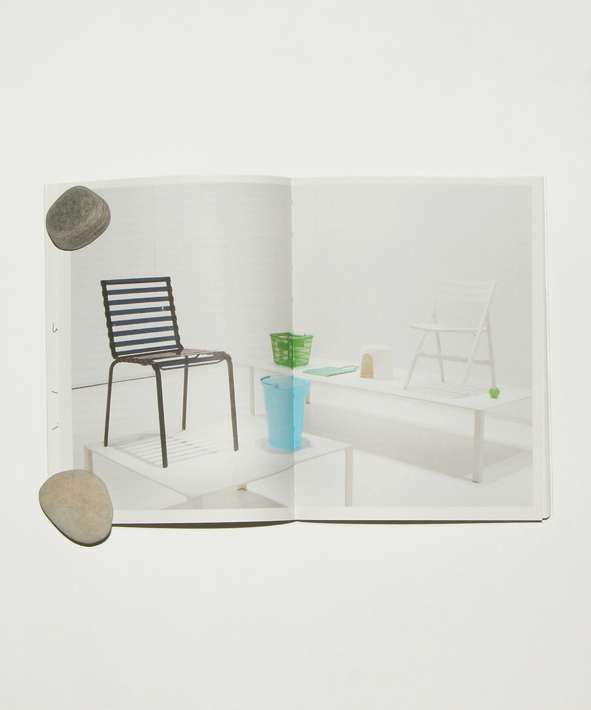 A collection of objects in Super Normal: Sensations of the Ordinary