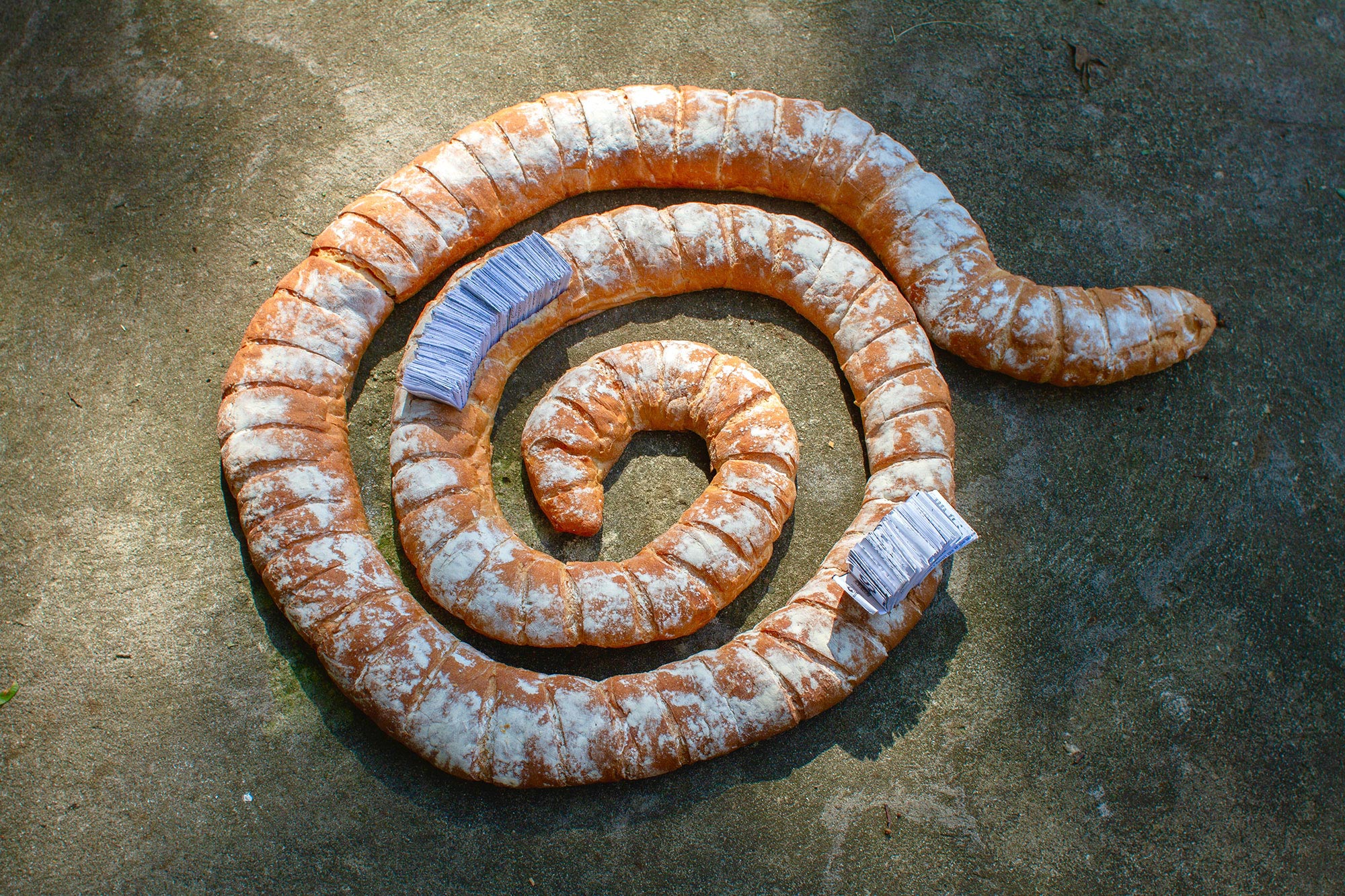 My Maspeth Bakery & Your Bills - 2019Safe Gallery's Burn Show, East Hampton, NY