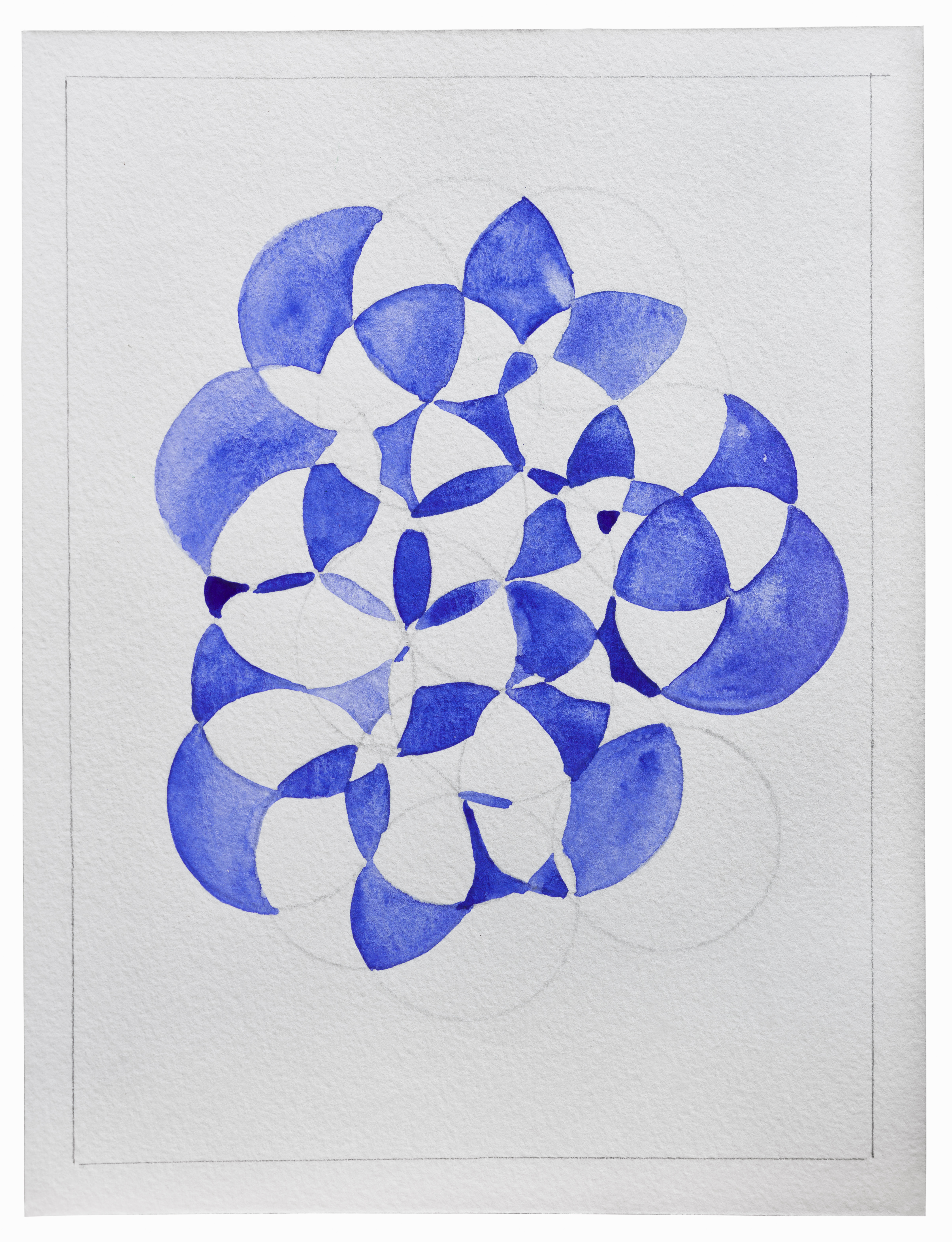 Untitled, 2000. Watercolor and pencil on paper, 25 x 19 cm.