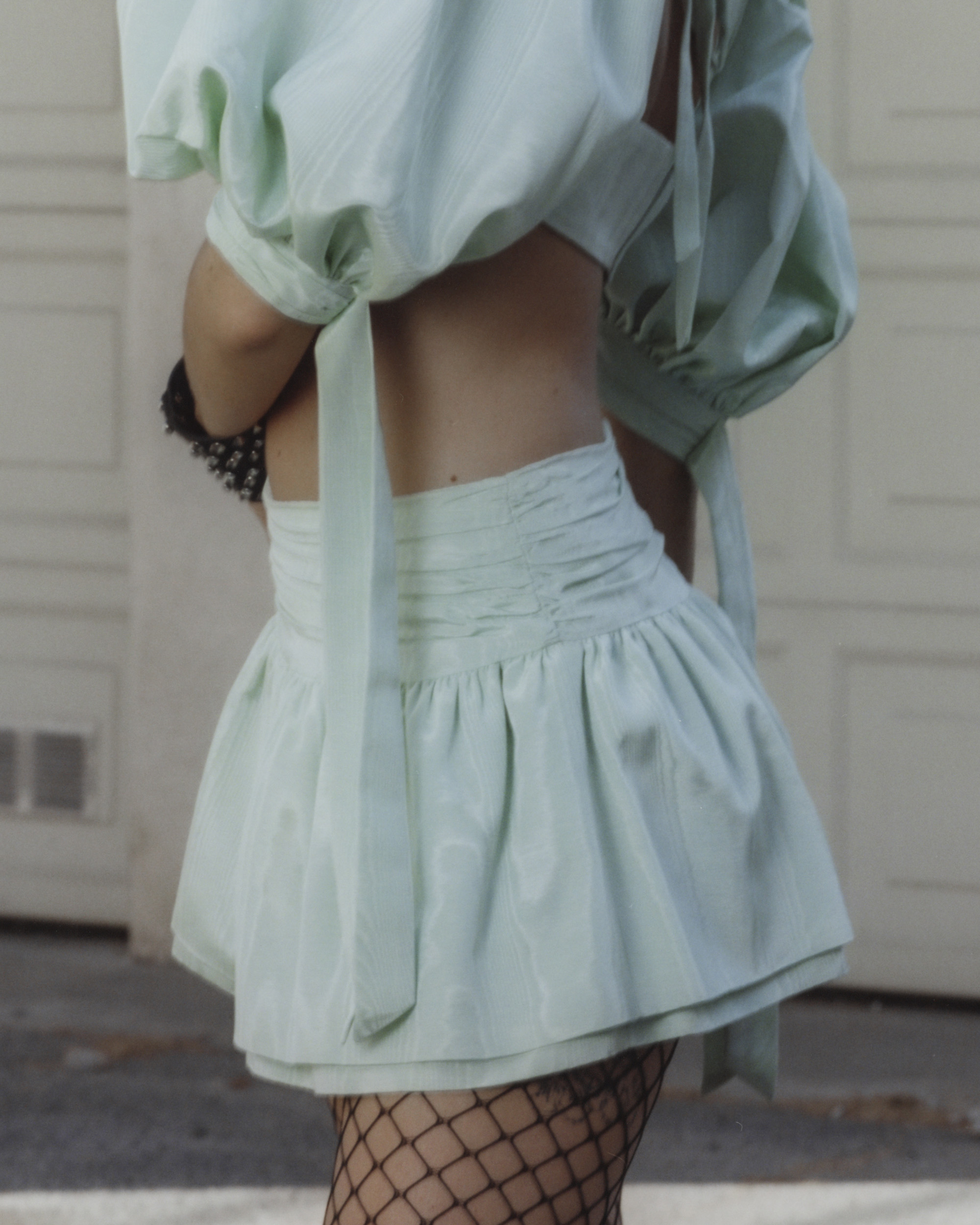 The Kiki Skirt - Seafoam Green$400