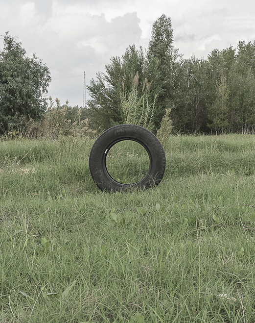Fotografía detalle territorio rueda ciudad