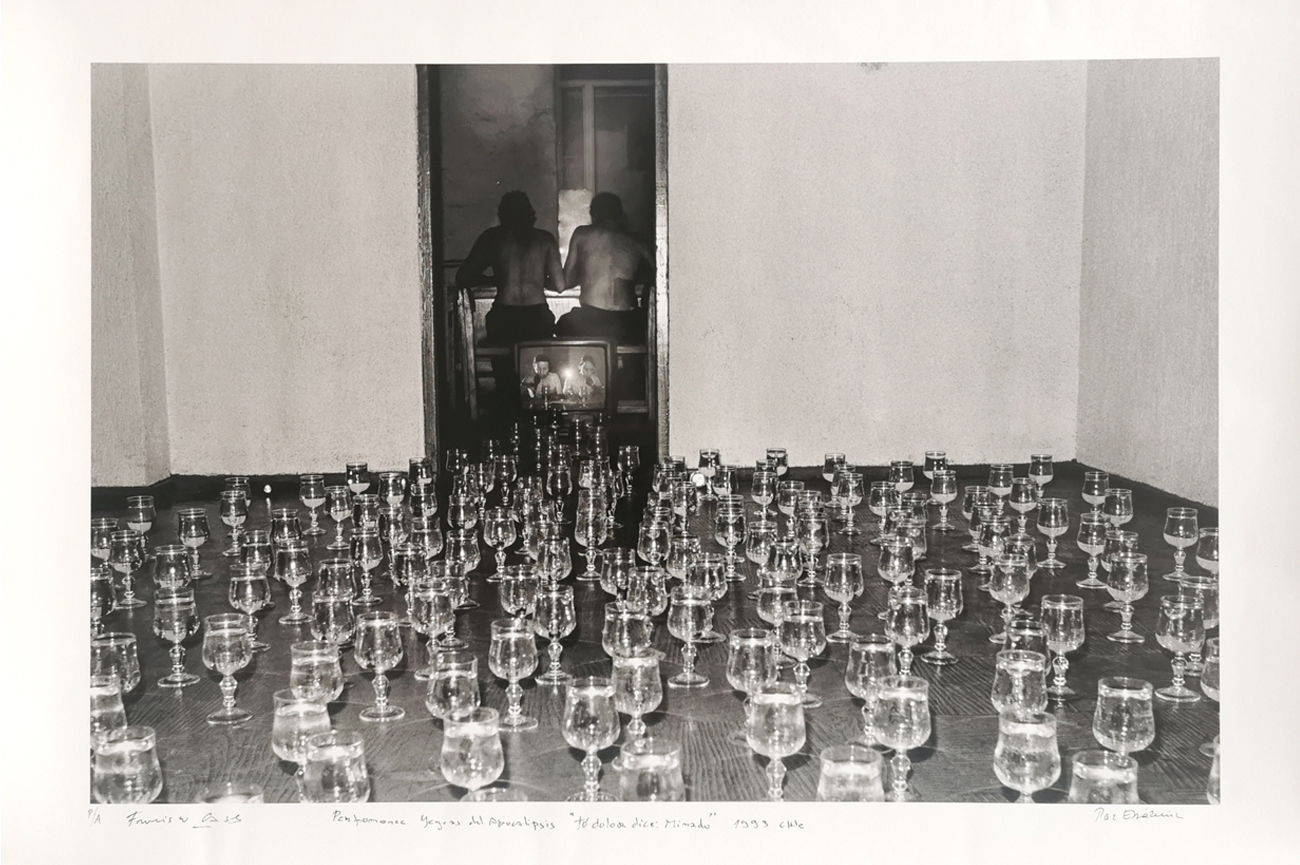 Yeguas del ApocalipsisTu dolor dice: minado / (Informe Rettig), 1993/2019Digital photograph on 100% cotton paper50 x 70 cmPhoto © Paz Errázuriz