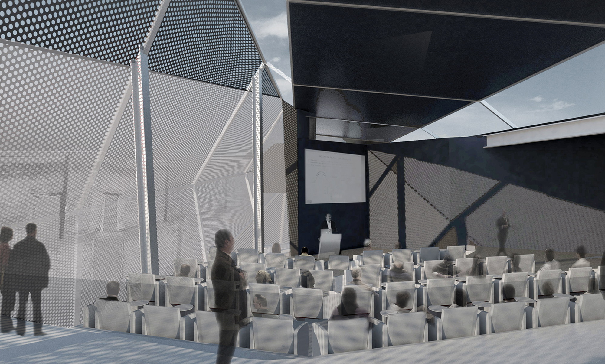 Public Meeting Room Rendering