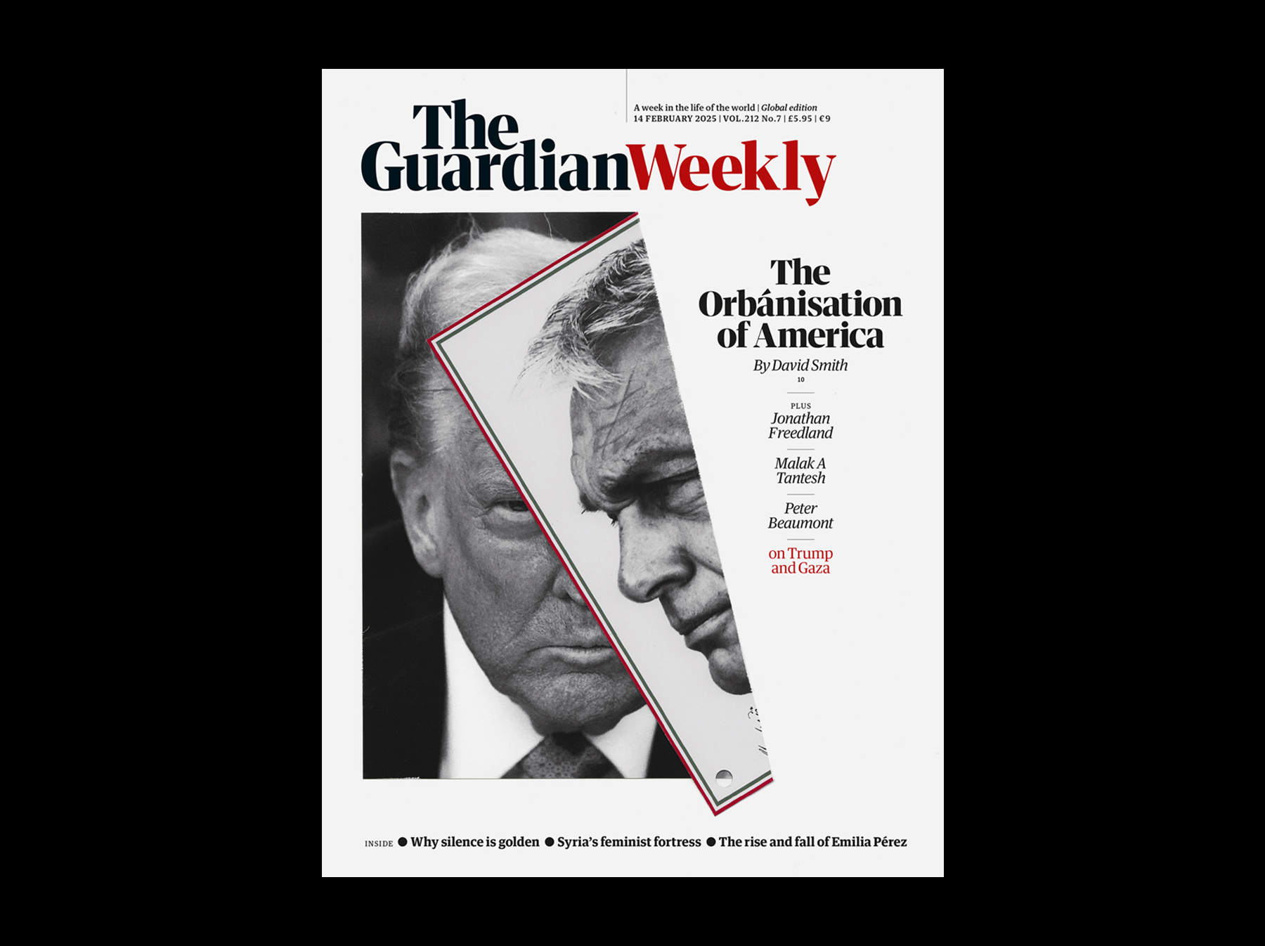 14/02/2025 The Guardian Weekly - The Orbanisation of America / AD: Andrew Stocks
