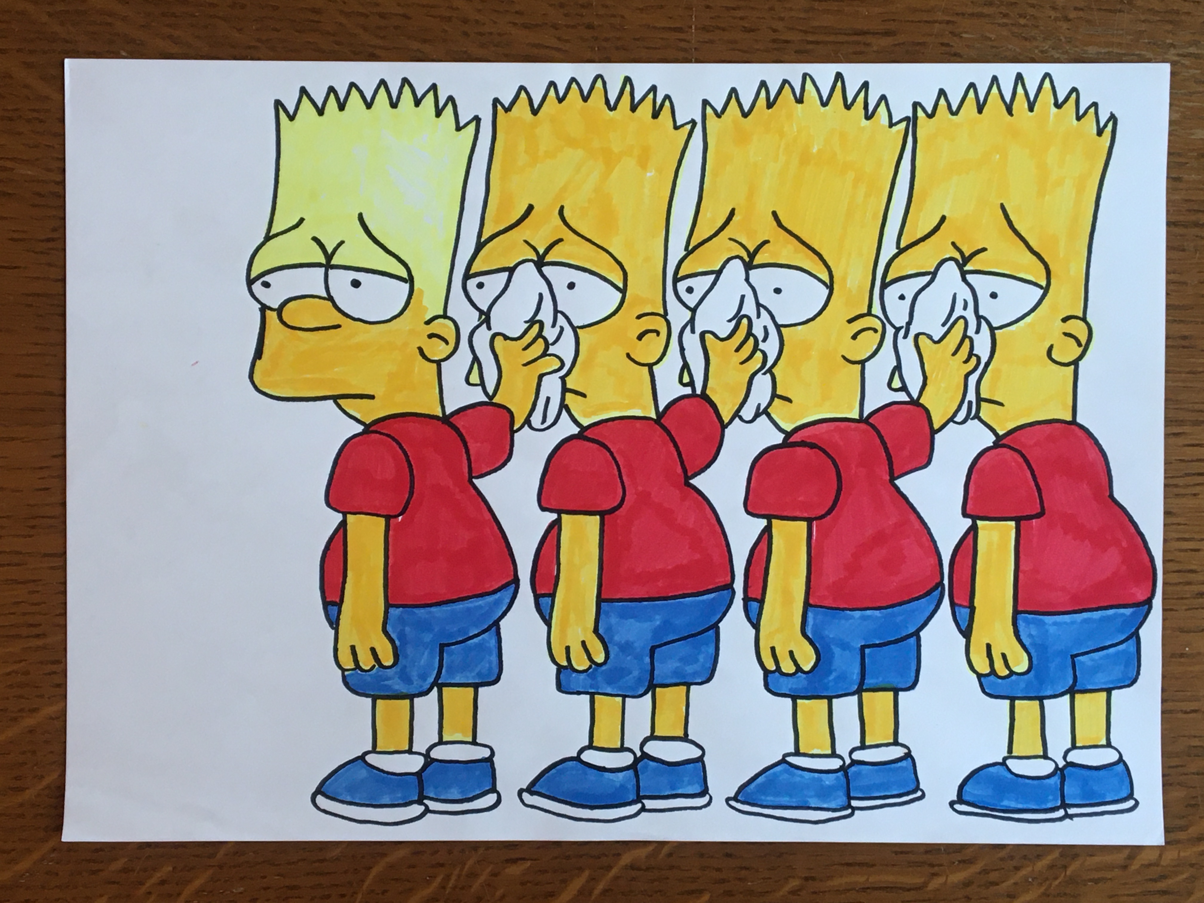 ⬆ A4 drawing, 2019