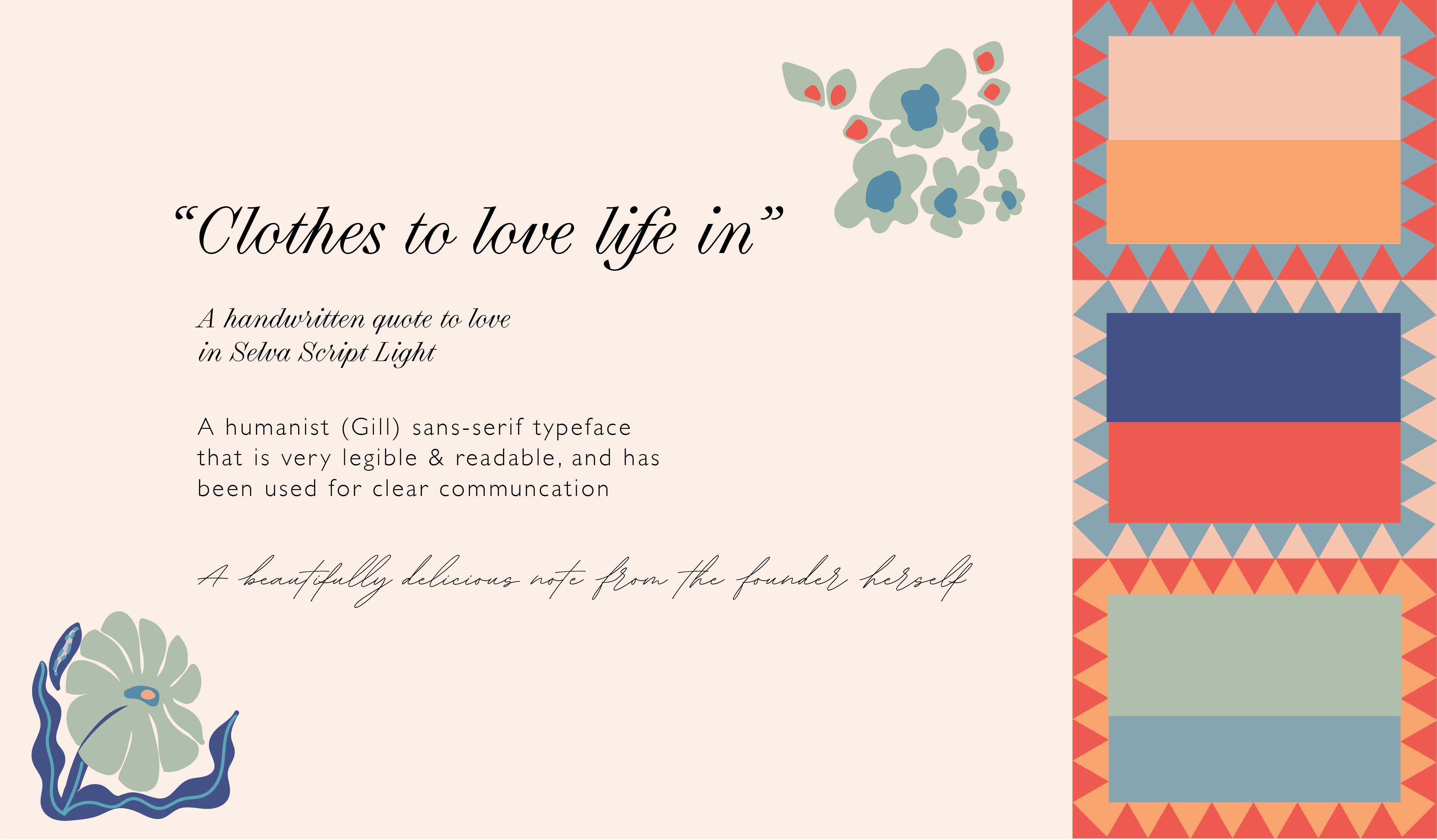 Colour ways and type-setting guides to create a dreamy, holiday-esque vibe with every package