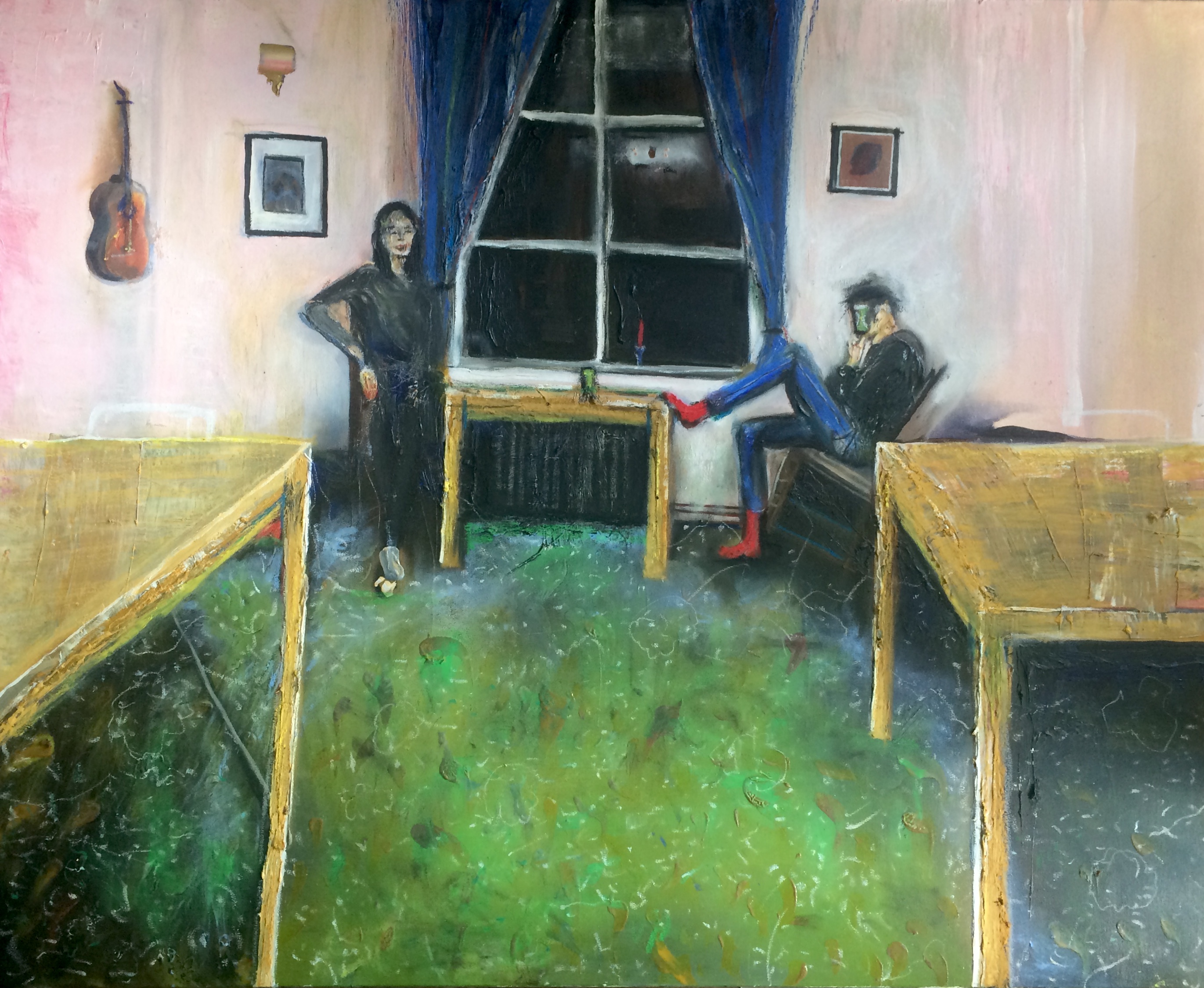 The Hotel | oil on canvas | 100 x 80cm | 2019