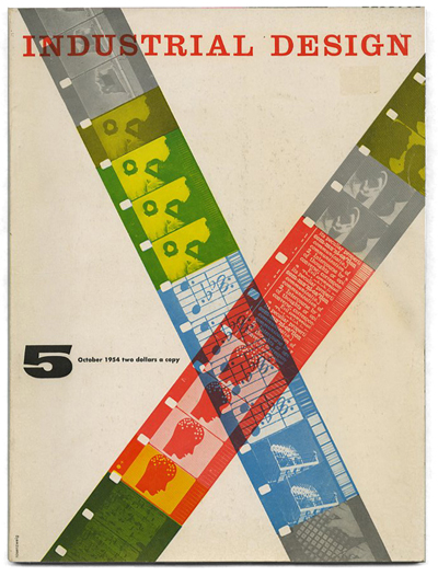 George Nelson, "Art X, The Georgia Experiment" in INDUSTRIAL DESIGN 5. New York: Whitney Publications, Inc., Volume 1, Numéro 5, Octobre 1954