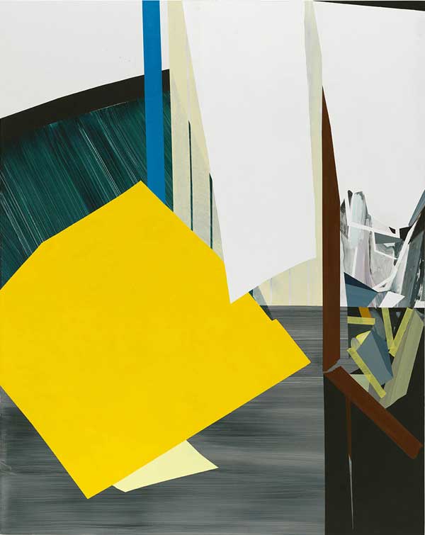 Untitled, acrylic on board, 60" x 47", 152 x 120cm 