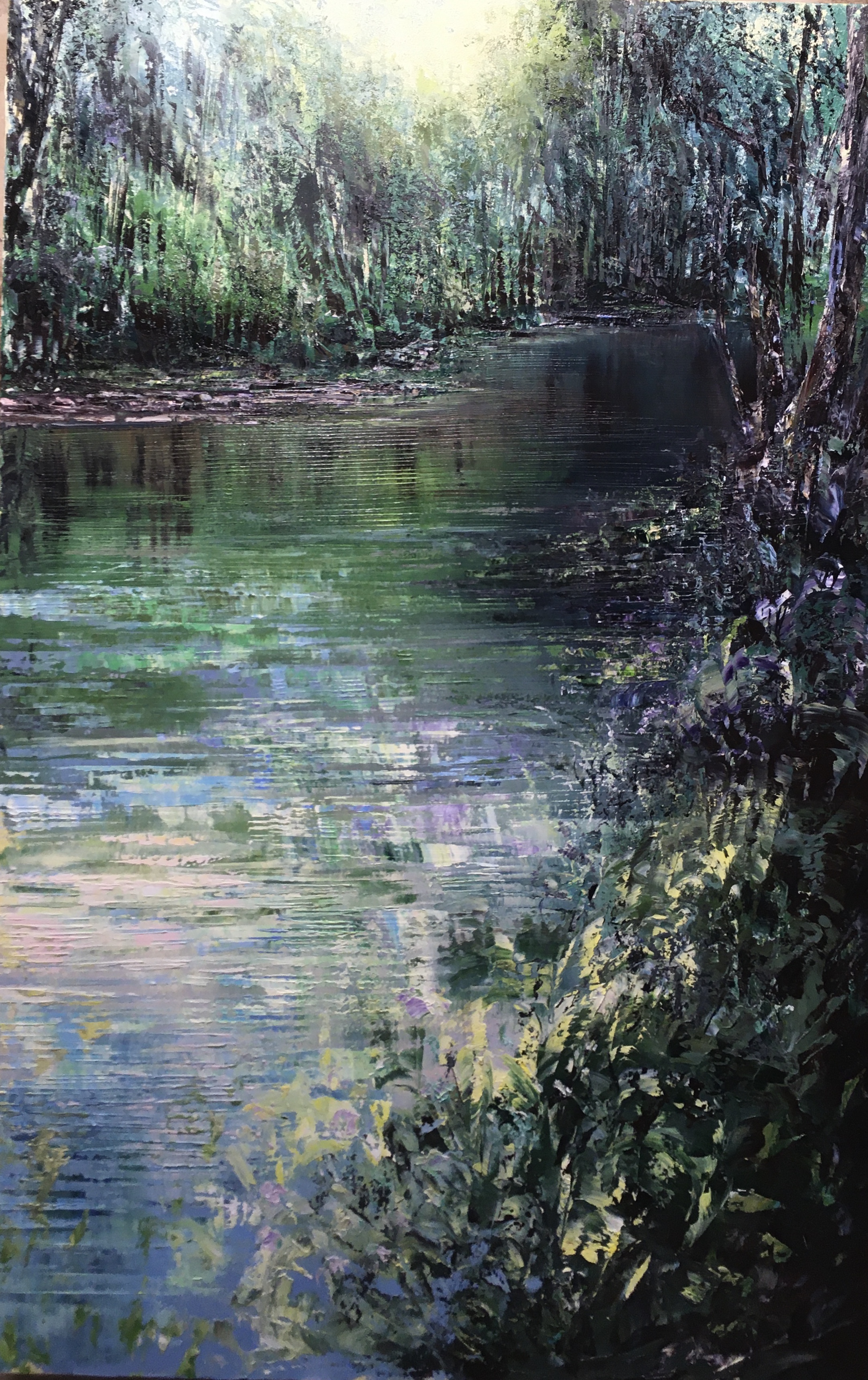 Querencia-Sehnsucht (7/15) Oil on canvas