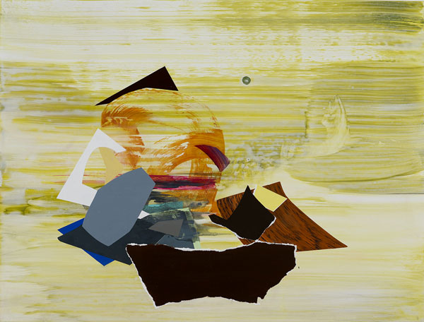 Untitled, acrylic on board 18x24", 46 x 61cm 