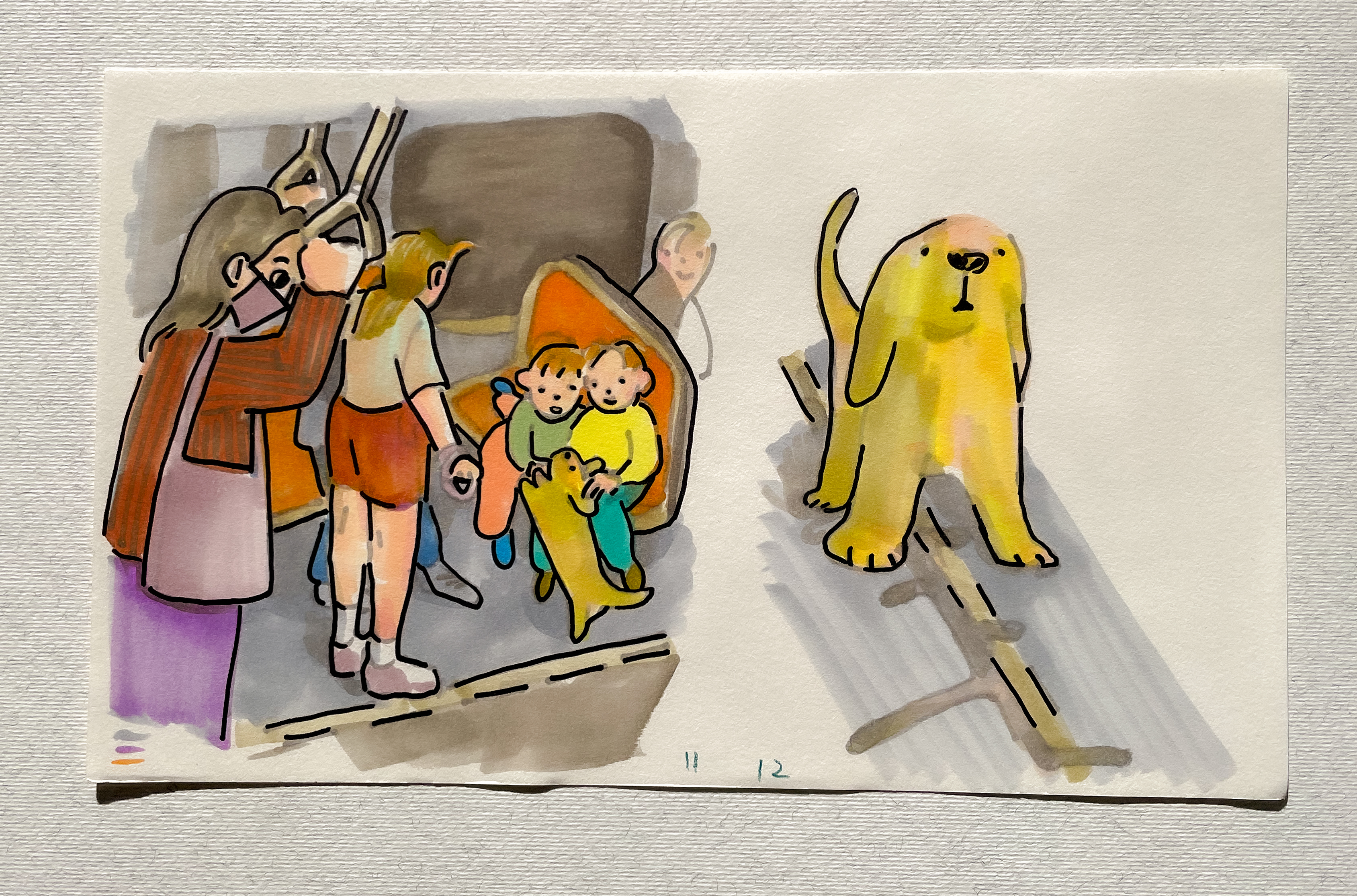 Puppy on the TTC, $30