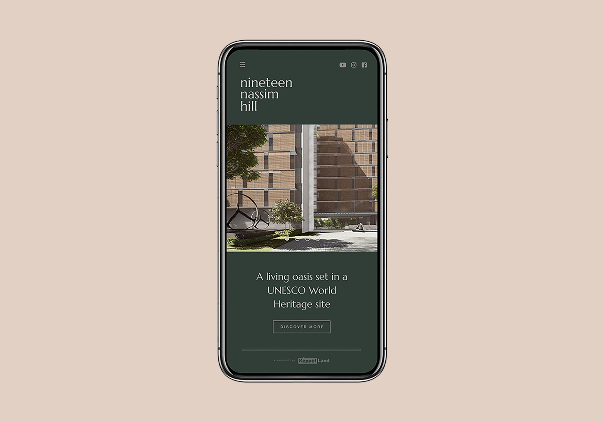 Nineteen Nassim Hill: Identity & Web Design