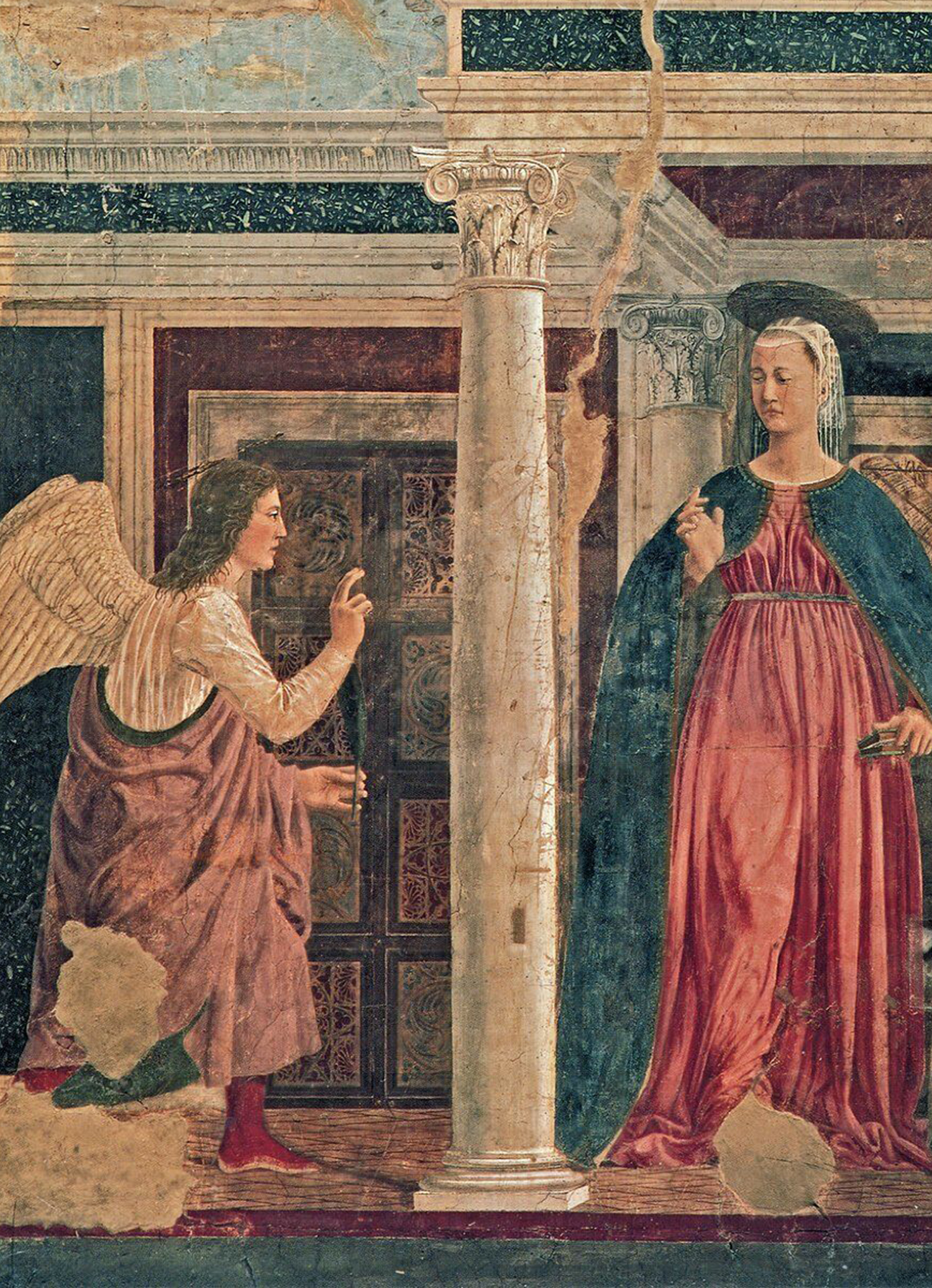 Piero della Francesca, Annunciation, c. 1455