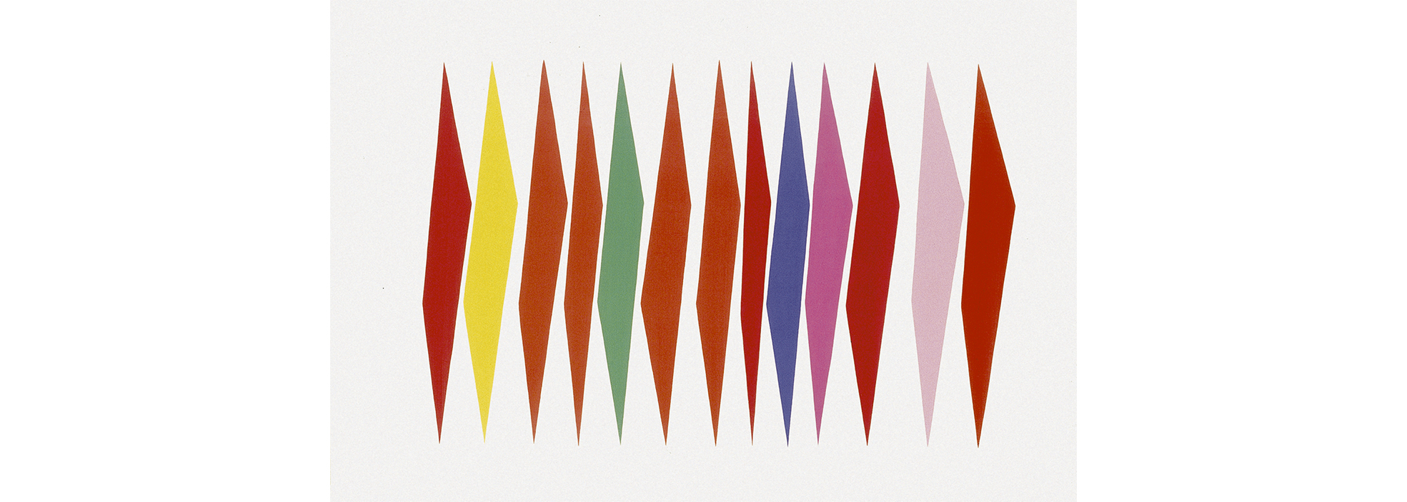 Untitled, 1999. Acrylic on canvas, 120 x 180 cm.