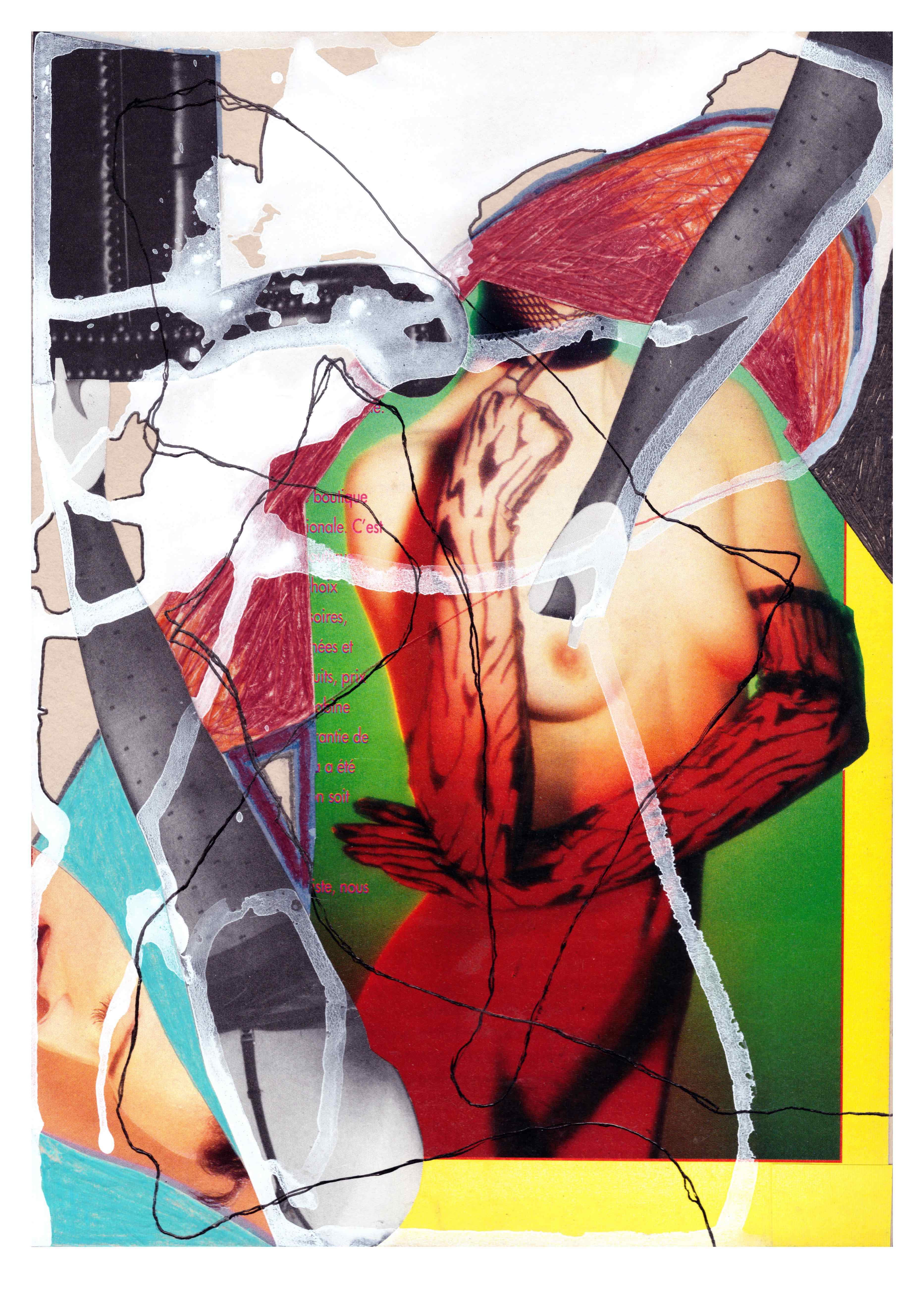 Artemis/Kallisto VII, 2022, colour print, 20 editions, 14.8 x 21.0cm