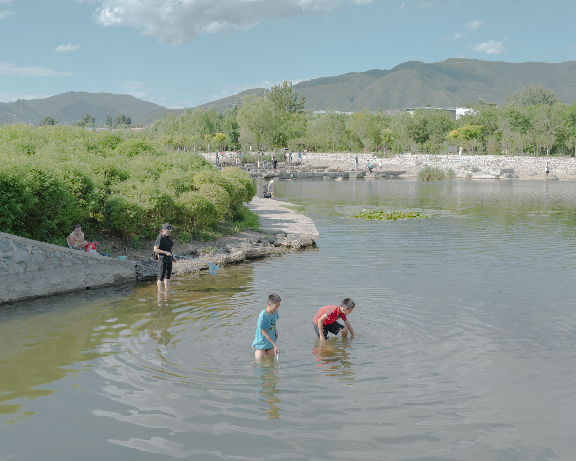 Eternal water with Ripples