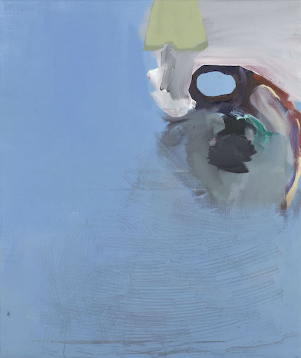 Le singe, 2012 acrylique sur toile, 65 x 54 cm. Courtesy Baozhong Cui
