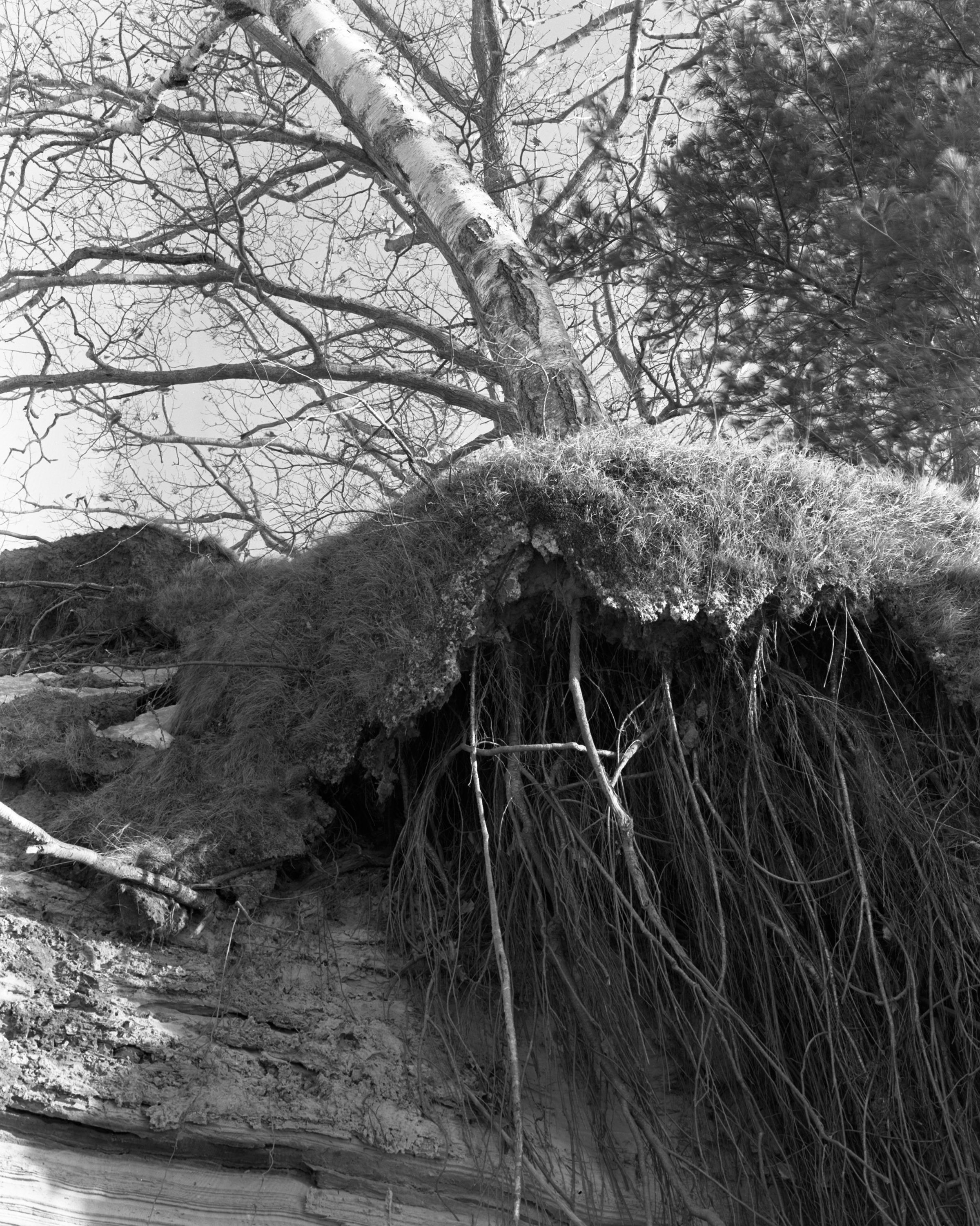 Menikoe (harbor or Mackworth island)Silver Gelatin Print, 16x20&rdquo;, 2023