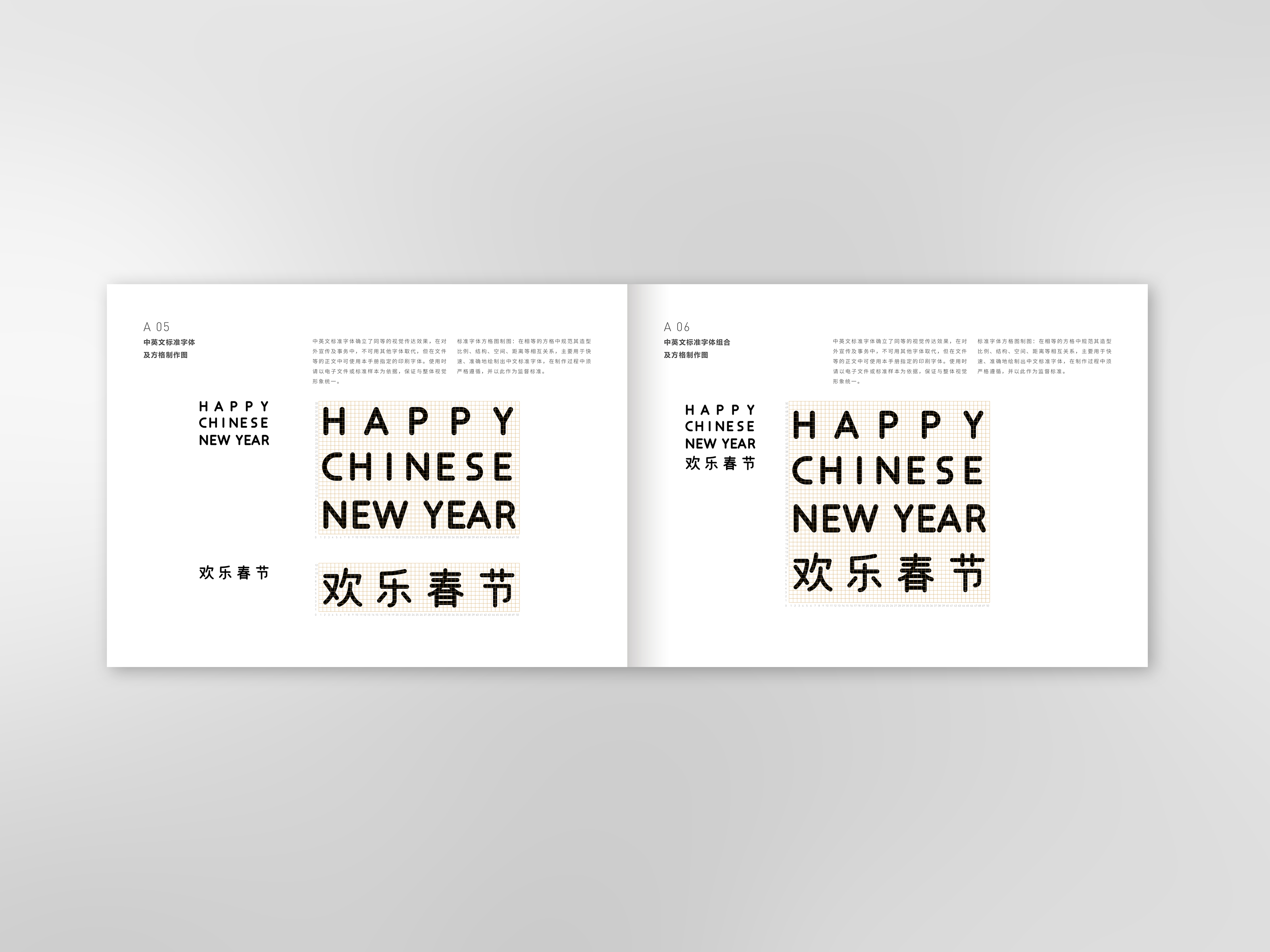 Happy Chinese New Year Visual Identity System Zhang Ermin