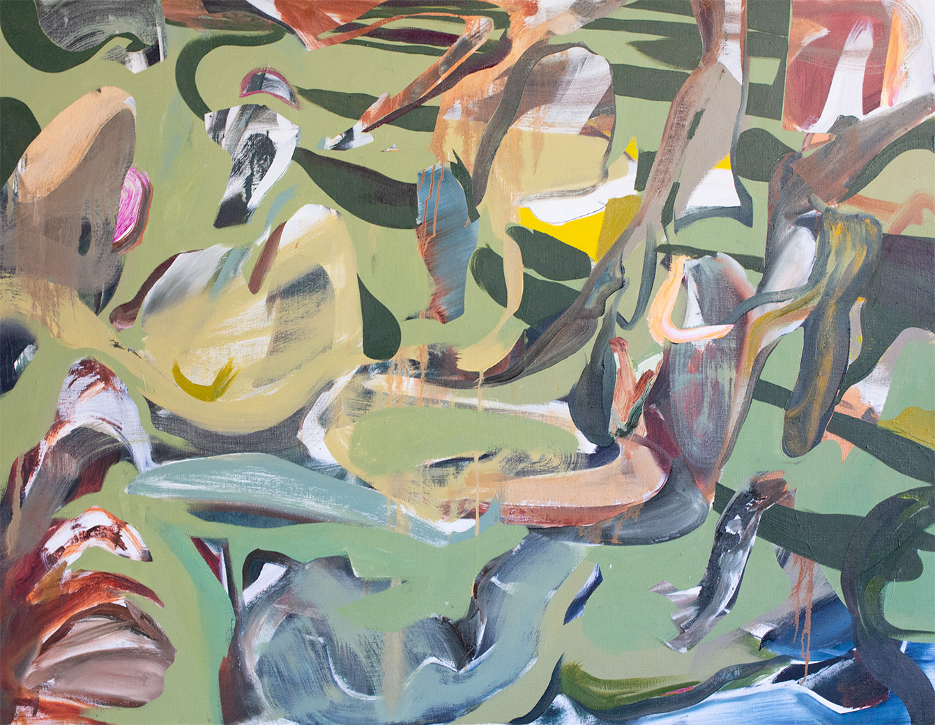 Fields 01. Oil on Canvas 48x36 inches