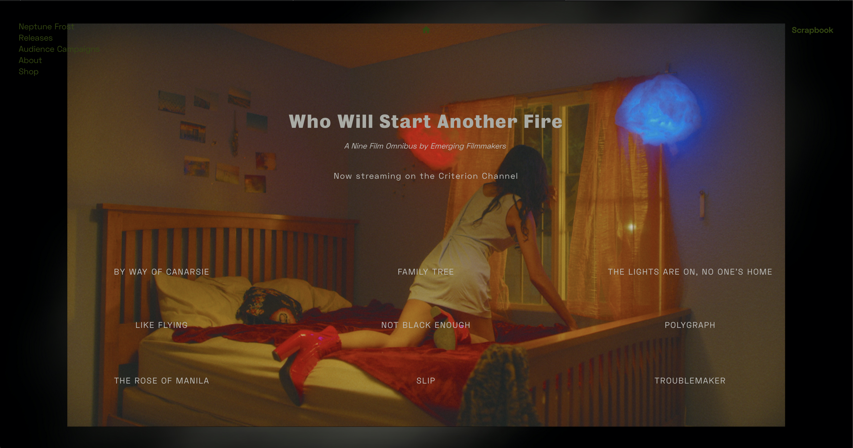 Dedza Films Website Still