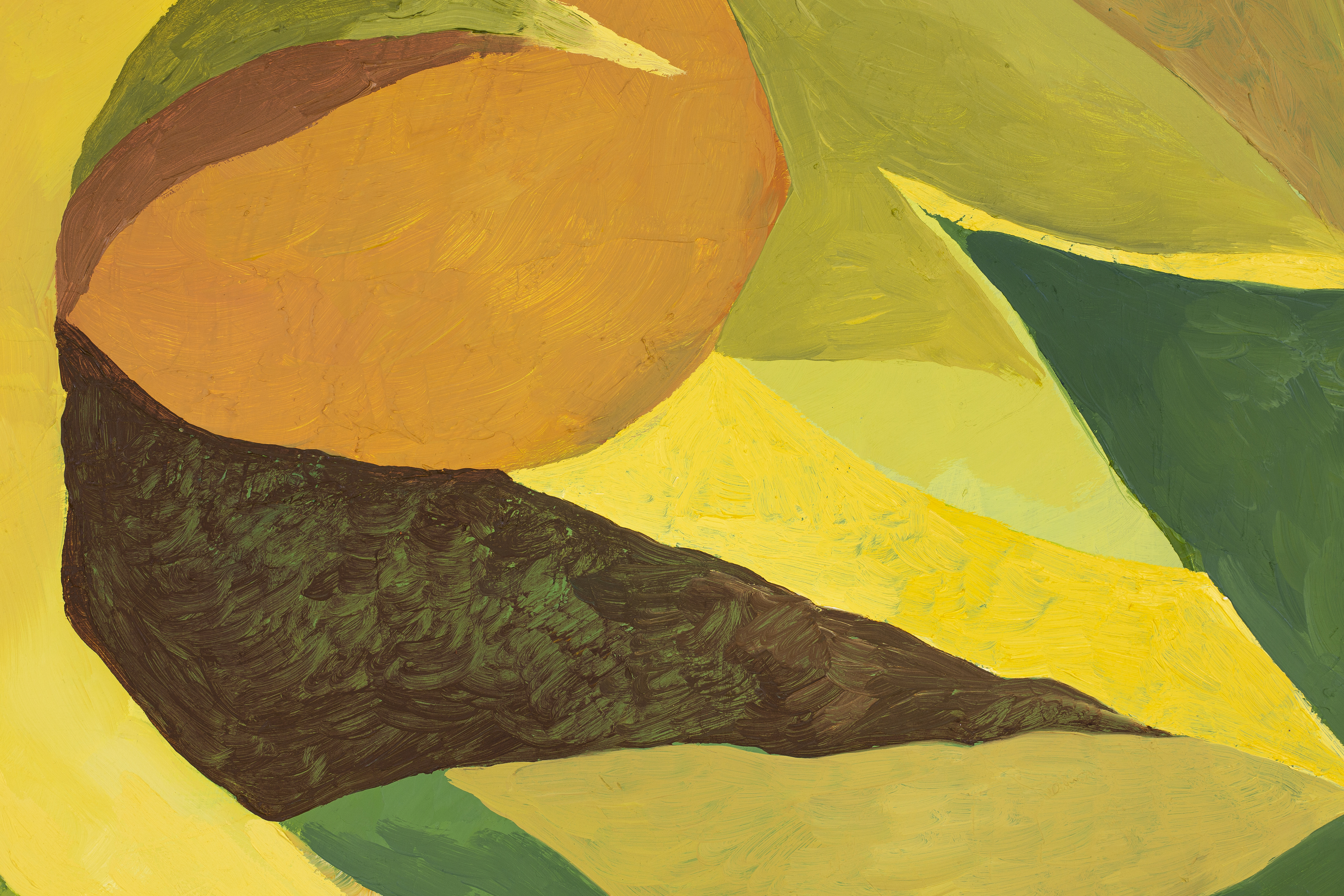 Cotlydon, oil on wood panel, 2020