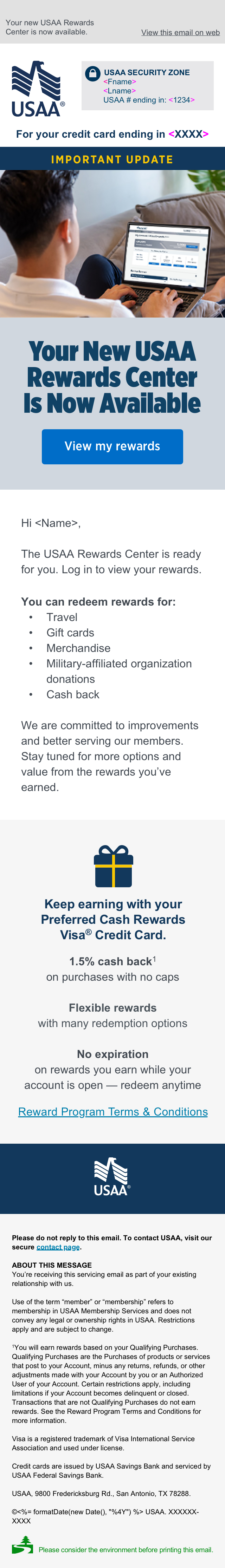 Visa - Preferred Cash Rewards